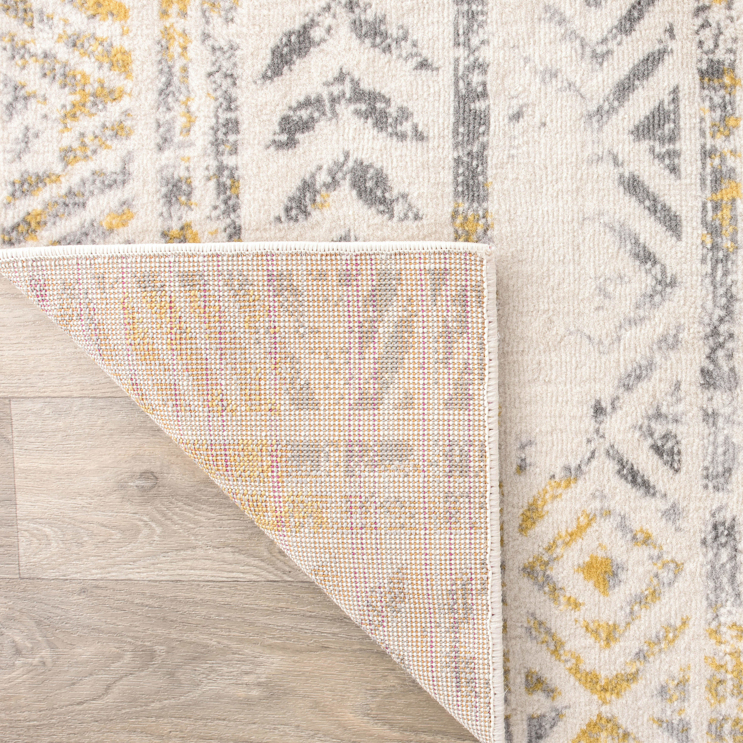 World Rug Gallery MON843YELLOW5X7 rugs - View #7