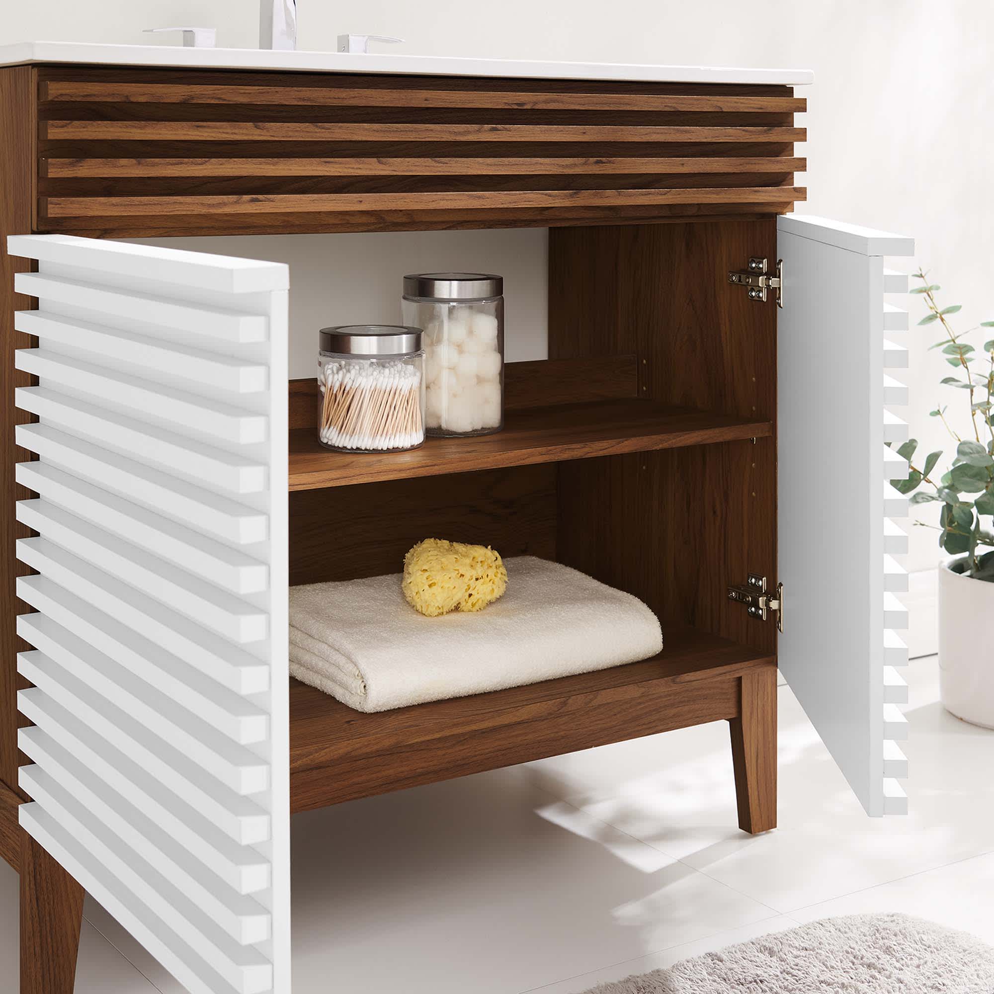 Modway EEI-4437-WHI-WAL-WHI Bath-Vanity-Combo - View #4