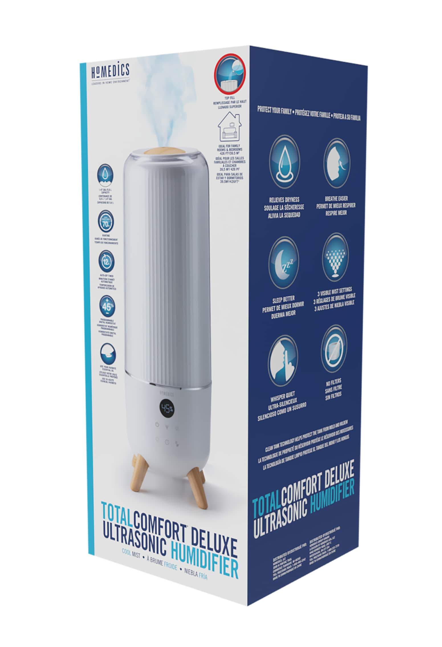Homedics Total Comfort Deluxe Humidifier
