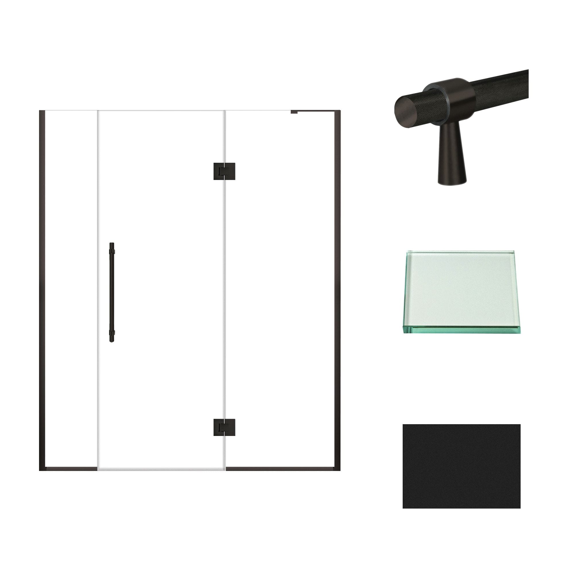 Transolid EHTF665307610C-BK-MB Shower-Doors - View #2
