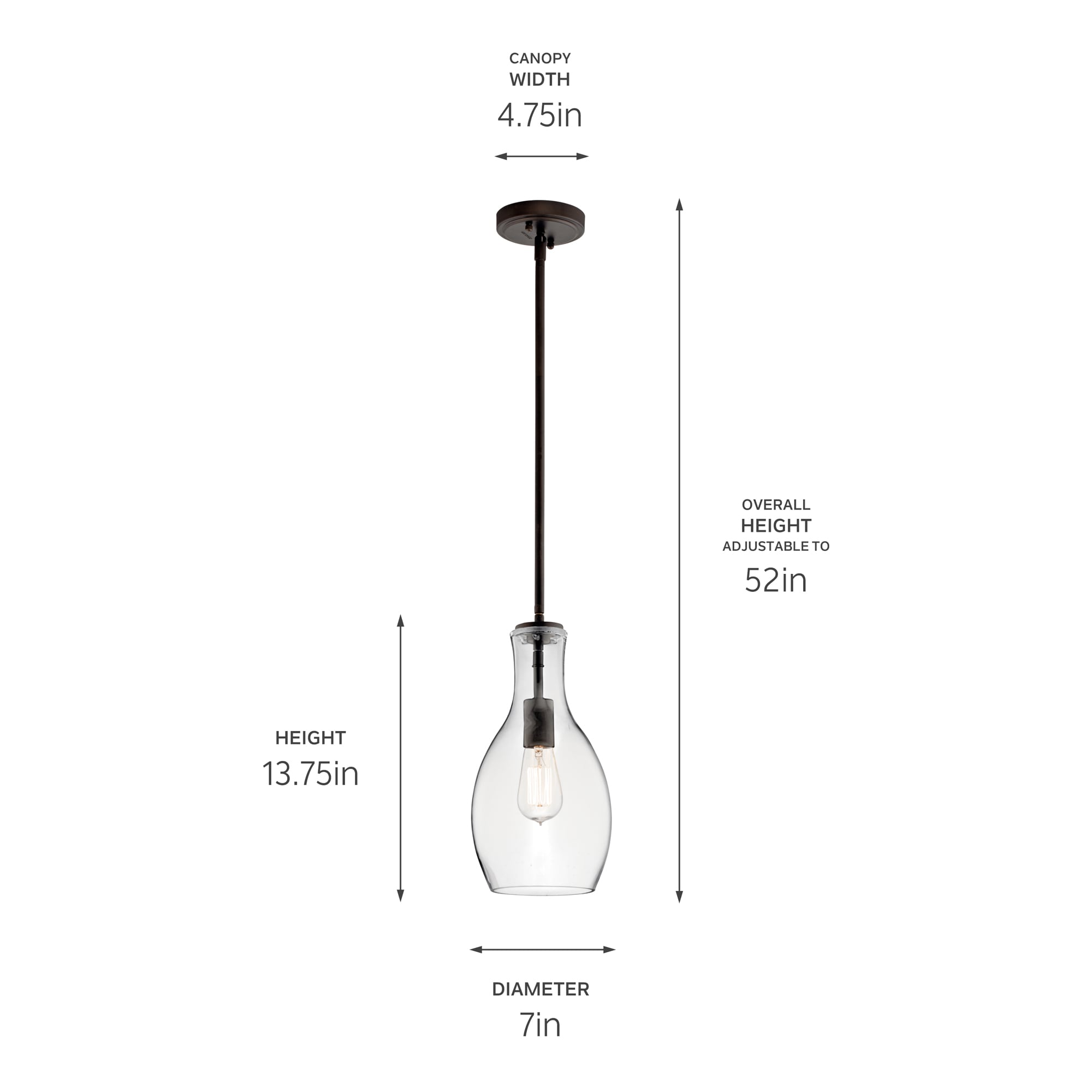 Kichler 42456OZCLR Pendant-Lights - View #4