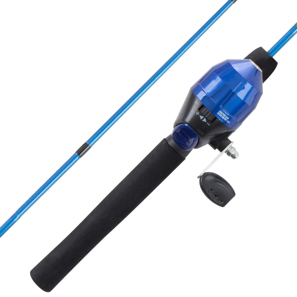 Leisure Sports Spincast Rod and Reel Starter Kit - Blue