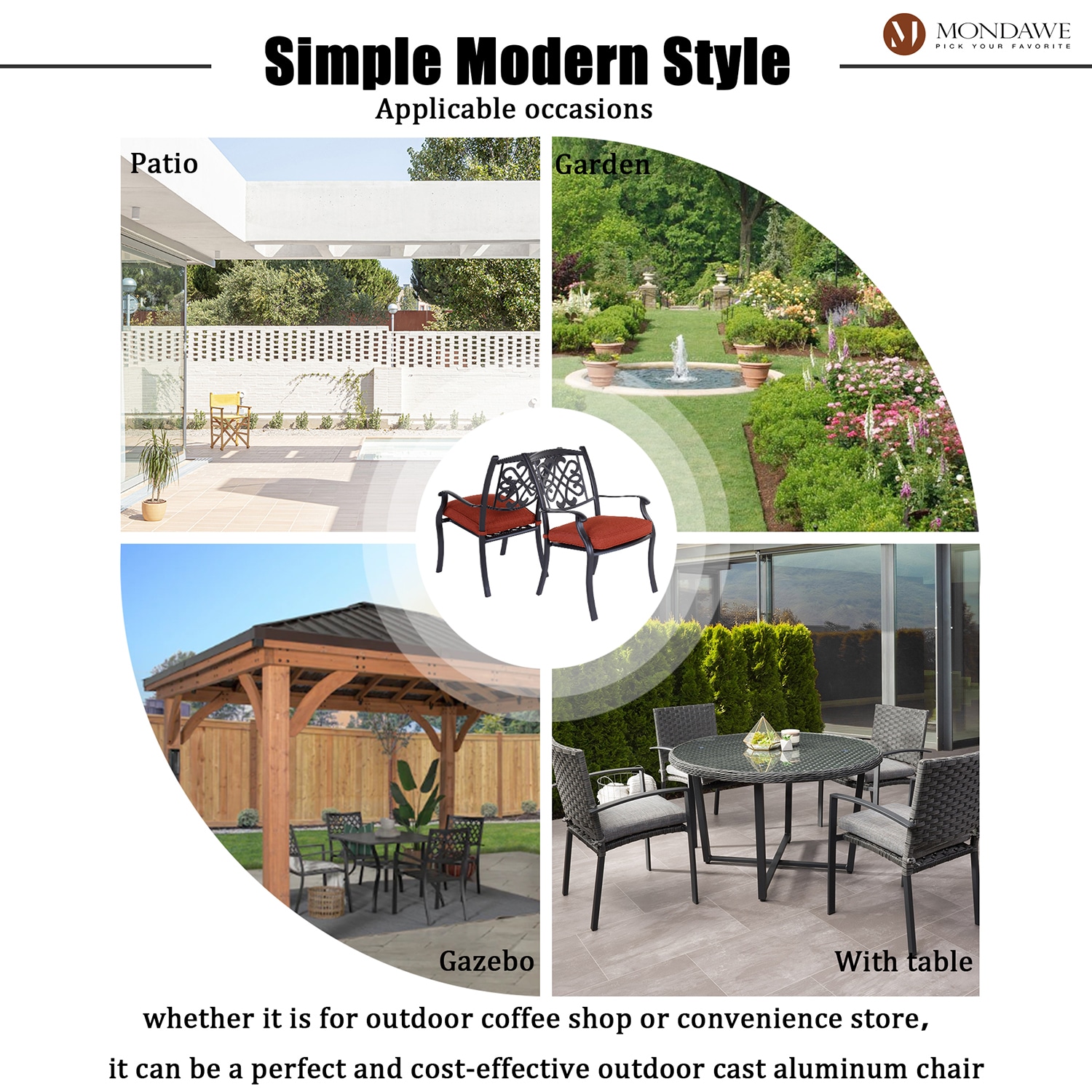 Mondawe MD-050-060 Patio-Dining-Sets - View #4