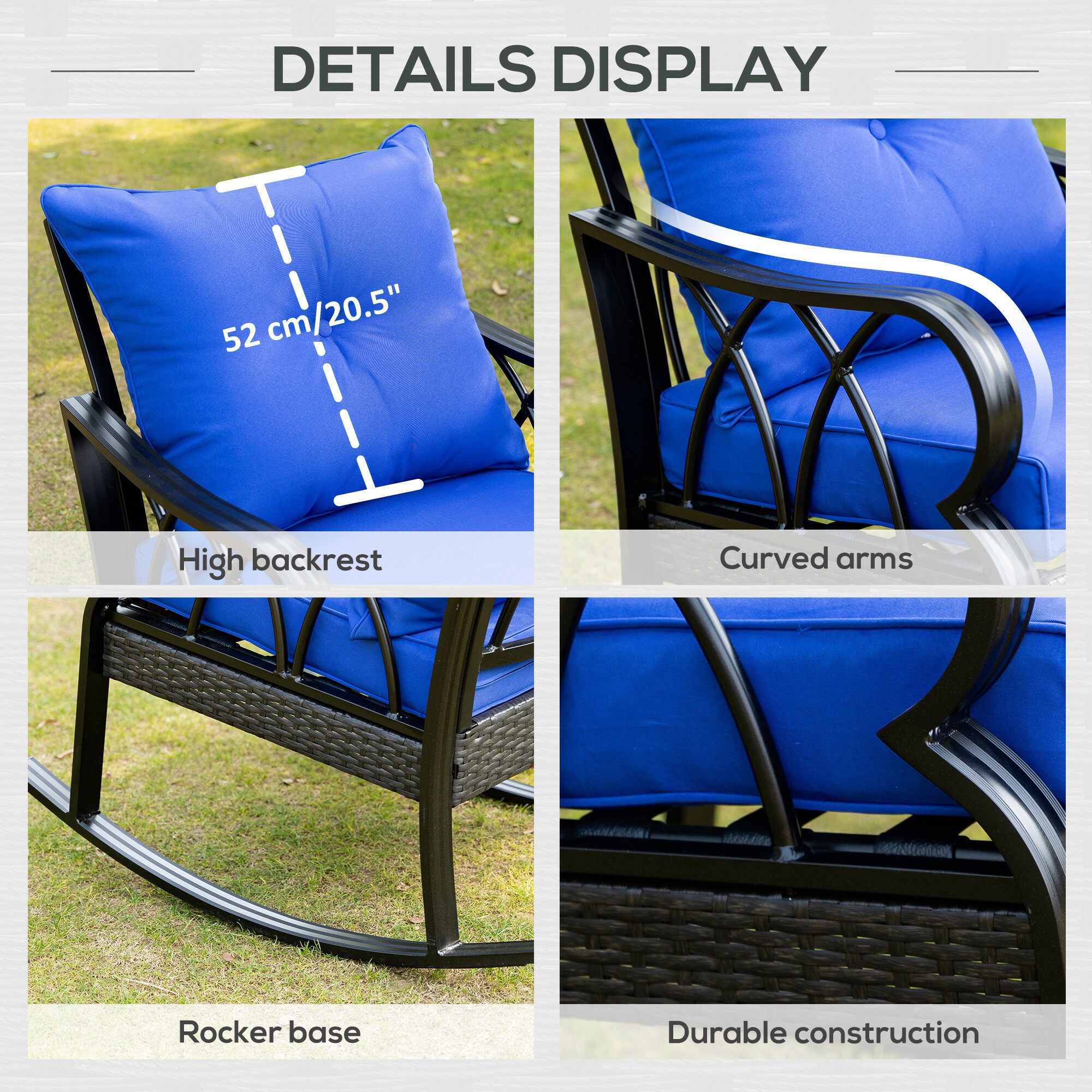 Miki Shinly AB-4009-168JJ Patio-Chairs - View #3
