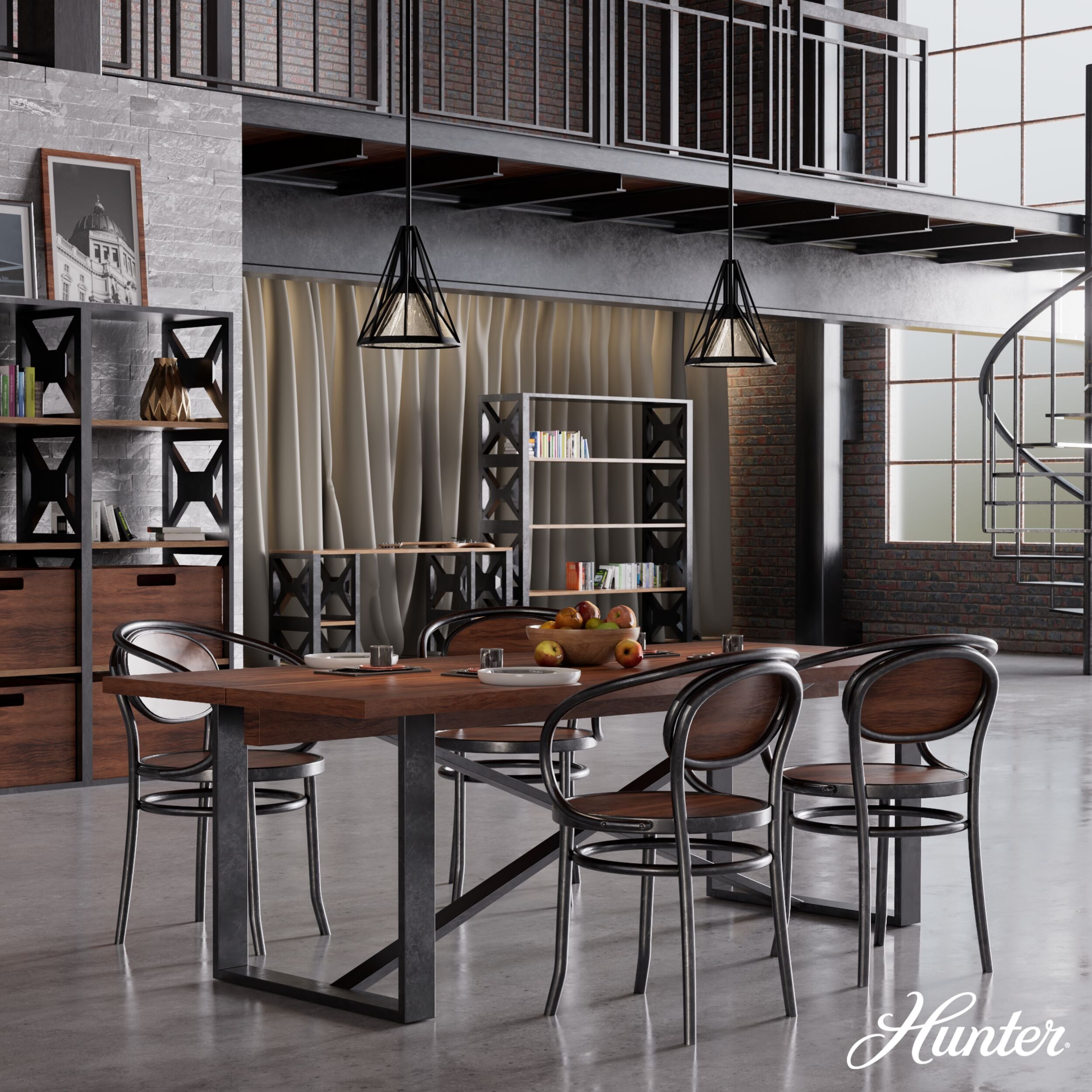 Hunter 19449 Pendant-Lights - View #2