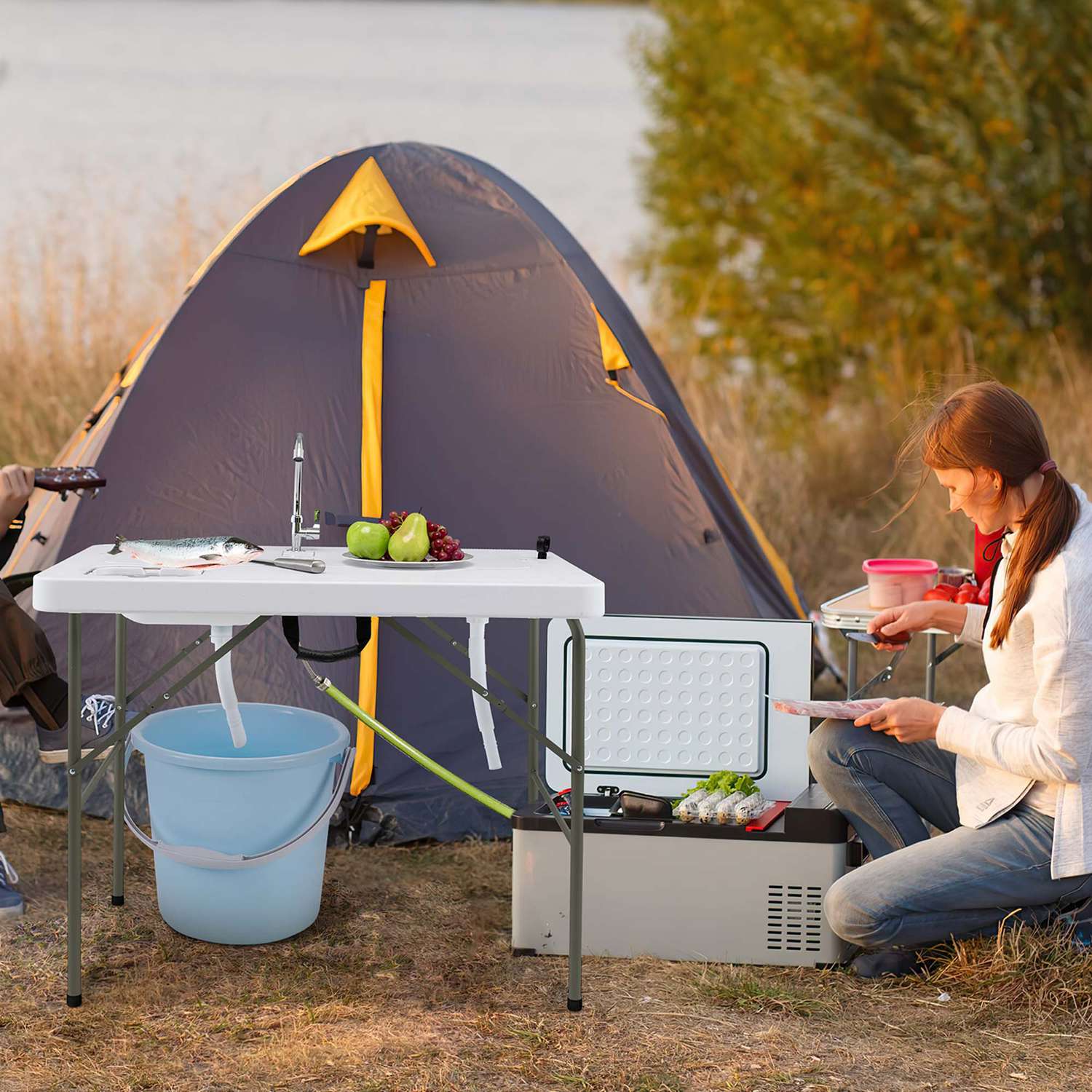 Costway TGCA0085 Patio-Tables - View #4