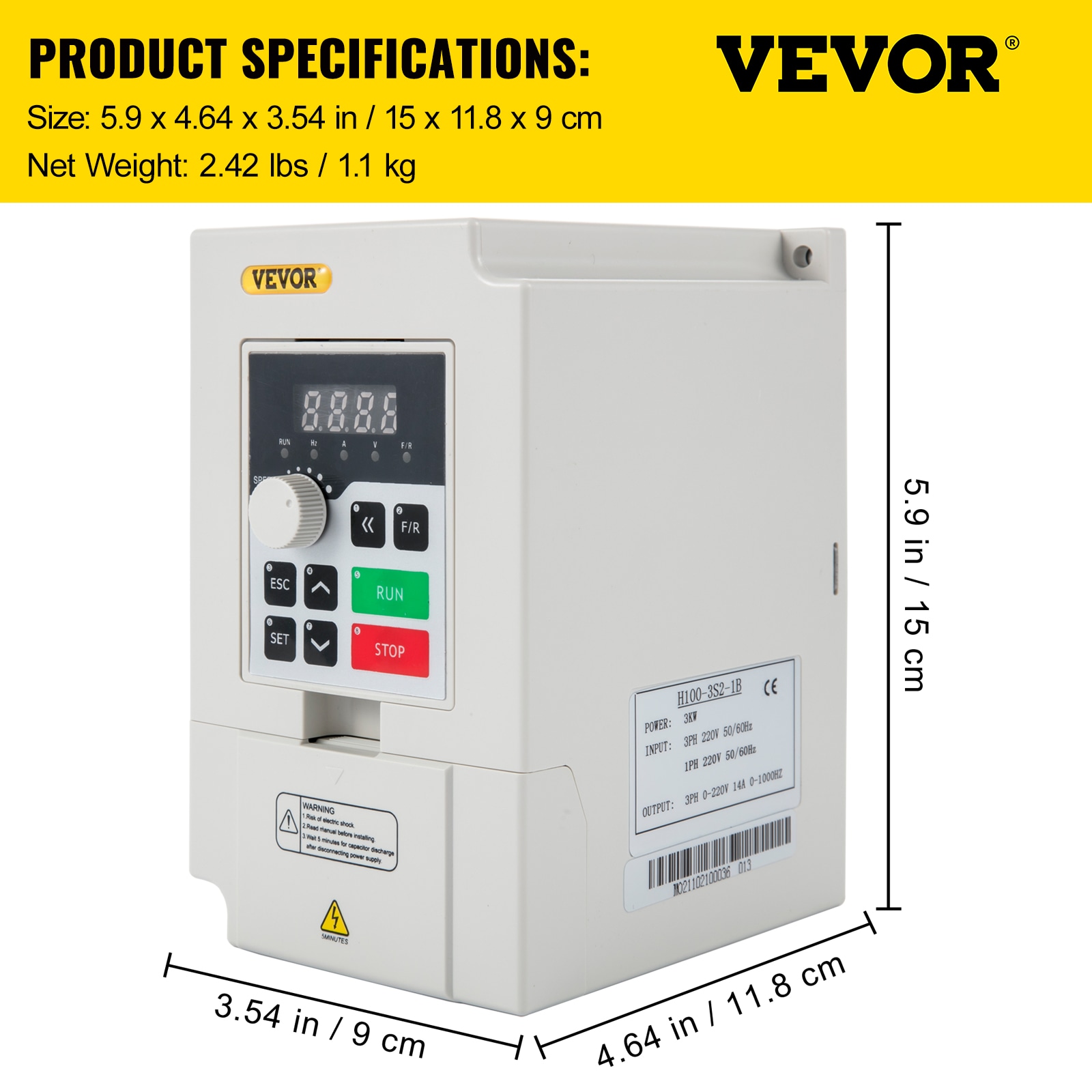 VEVOR BPQDXN3KW220VEQ8AV7 Maintenance-Tools - View #11