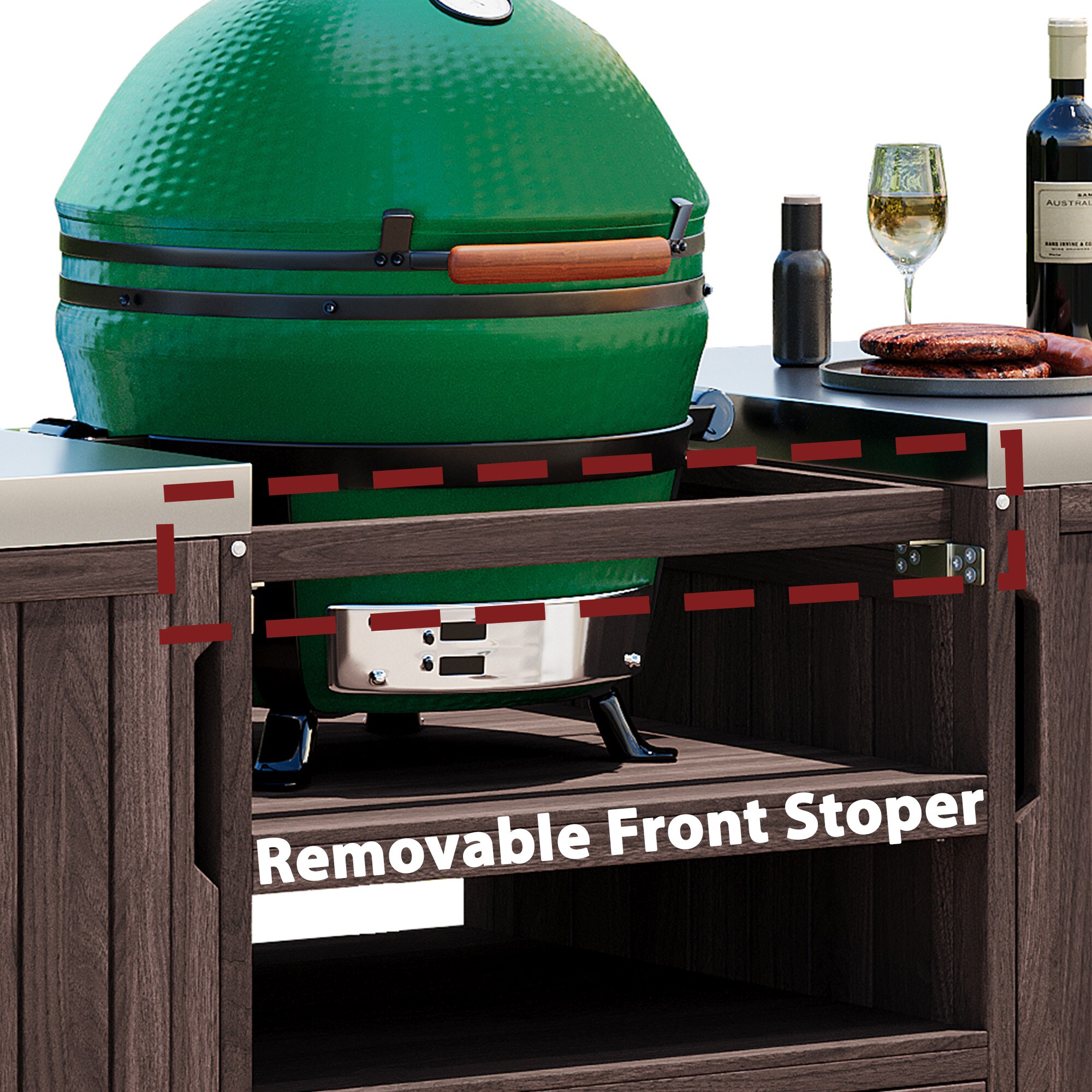 Bybafun YA0200166 Grill-Carts-Grill-Stands - View #12