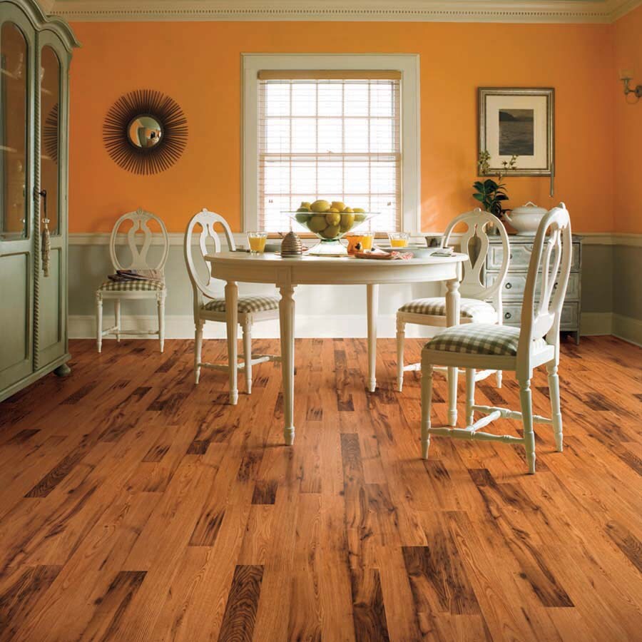 Pergo MAX Stafford Chestnut Embossed Laminate Flooring Sample at Lowes.com