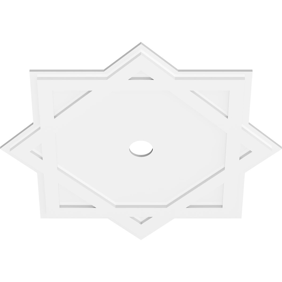 Ekena Millwork CMP36AL-03000 Ceiling-Medallions - View #2