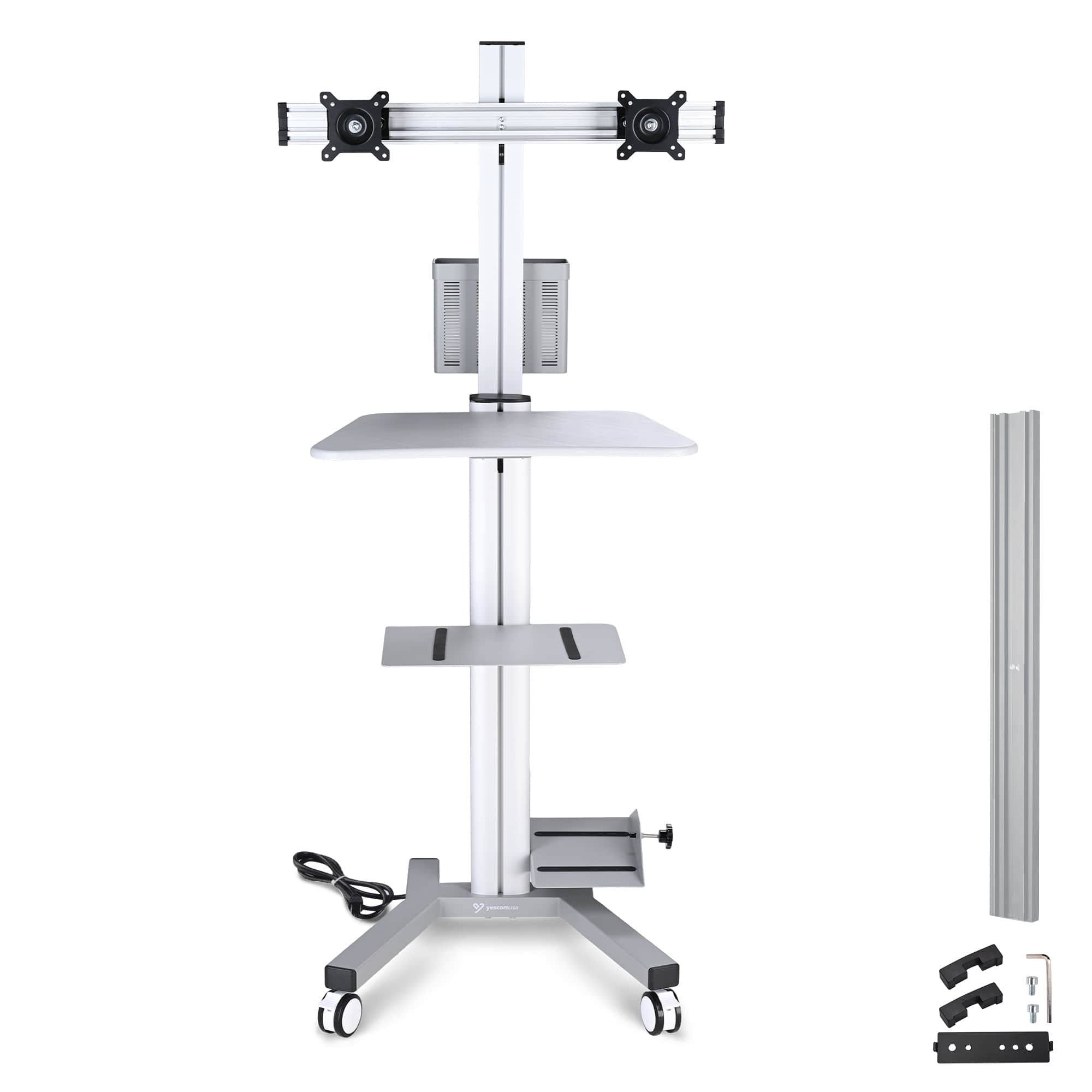 Yescom 41PCMACC001-V9-11-LO Office-Carts - View #2