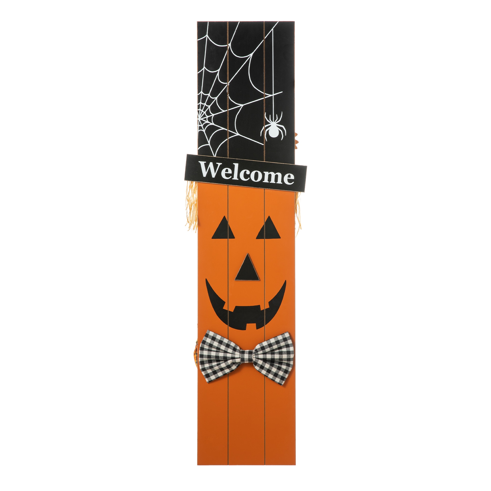 Glitzhome 2006300029 36-Inches Freestanding Scarecrow Sign