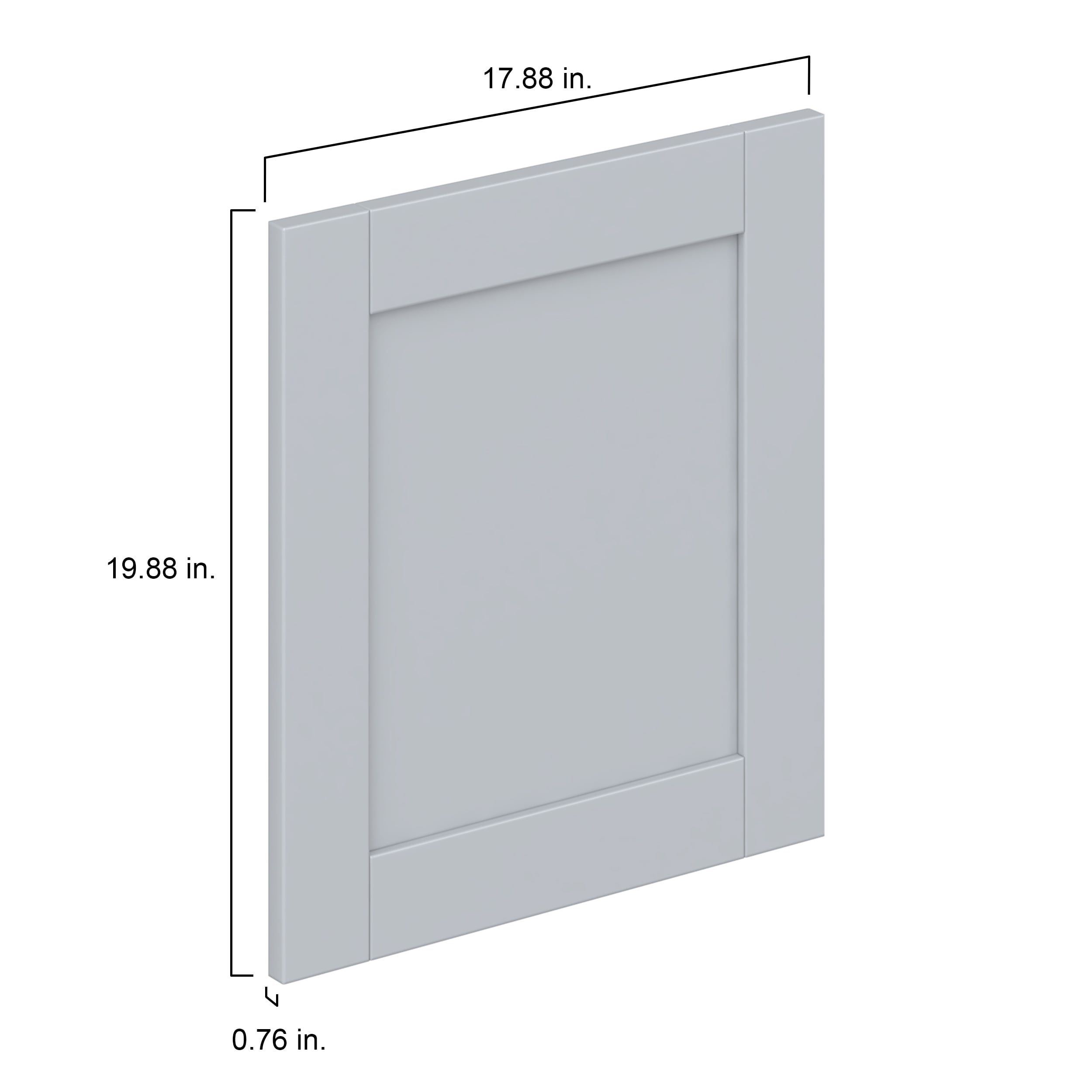 Hugo&Borg DSDR1820-CH Kitchen-Cabinet-Doors - View #4