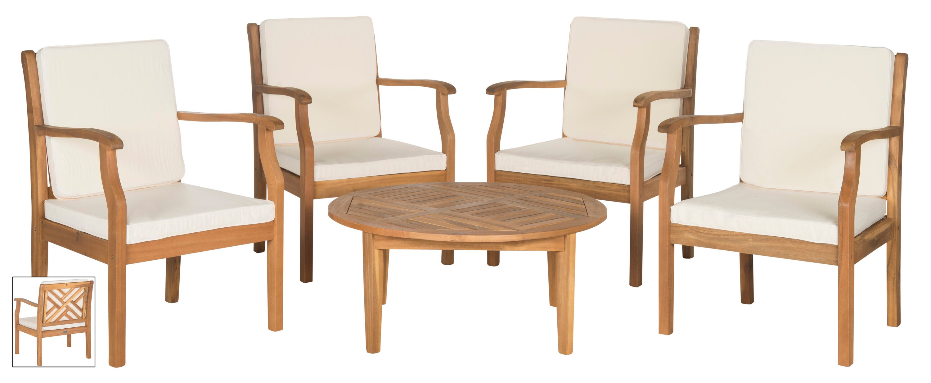 Safavieh PAT6718A Patio-Conversation-Sets - View #4