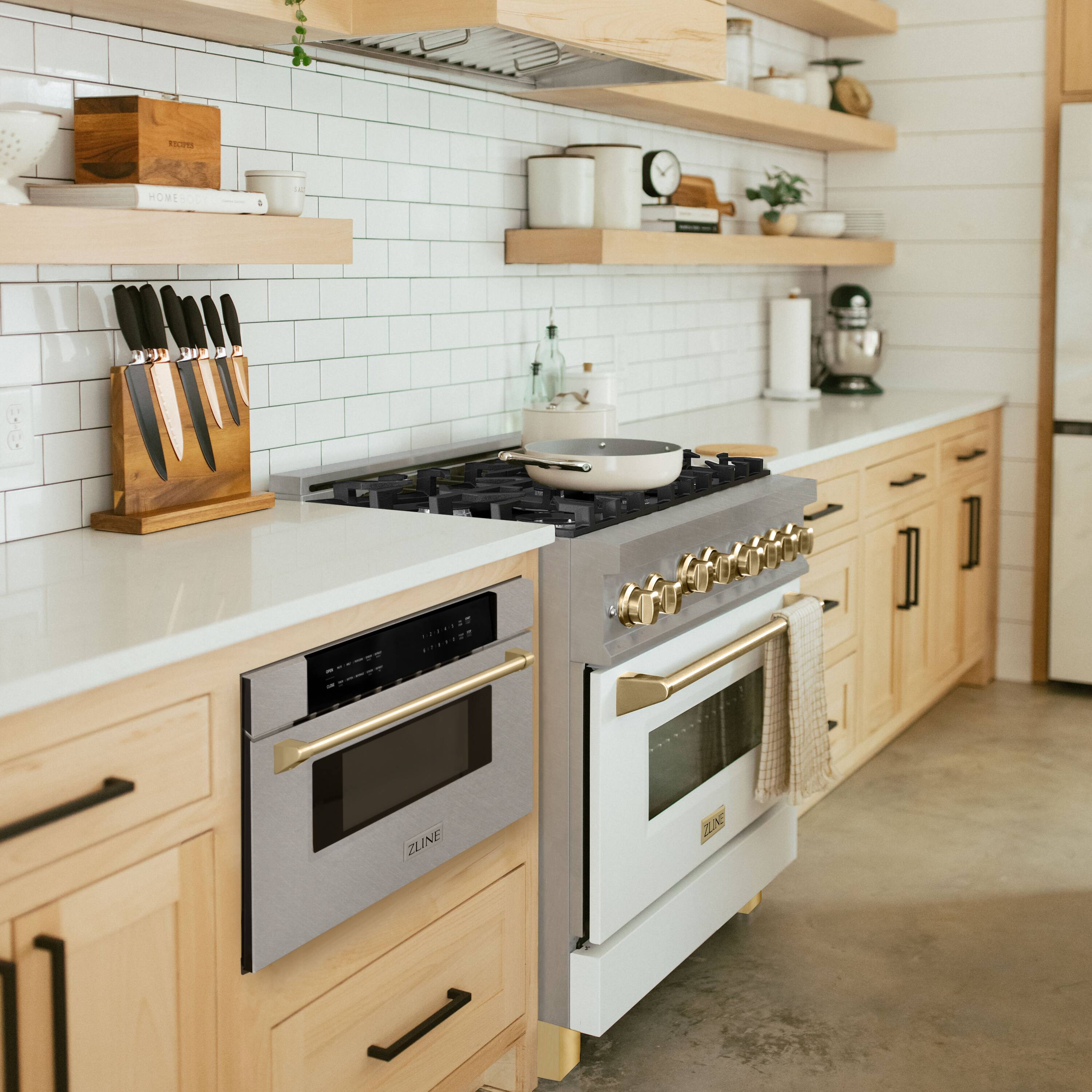 ZLINE KITCHEN & BATH MWDZ-30-SS-G Microwave-Drawers - View #2