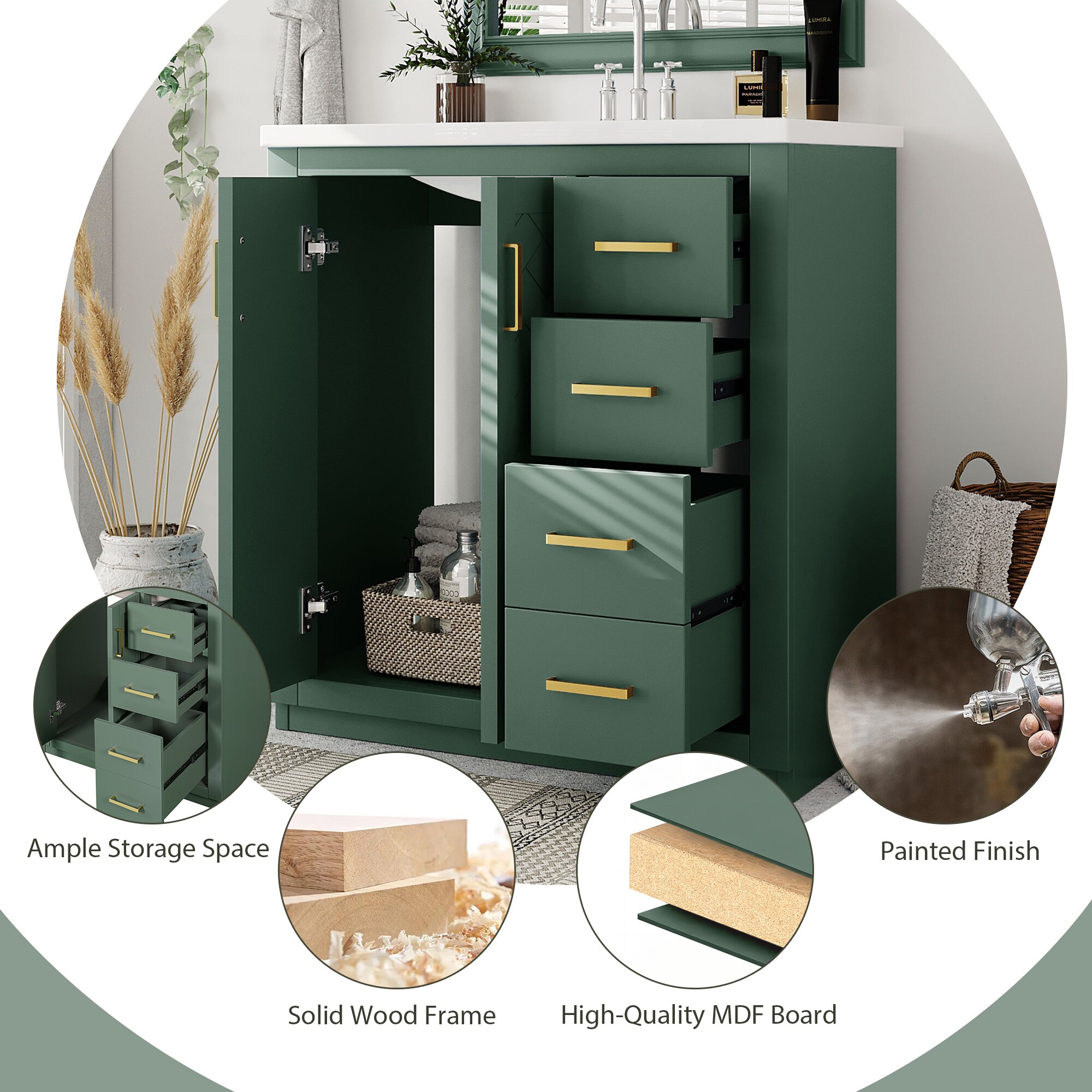 LOVMOR SF-M-N710P191947F Bath-Vanity-Combo - View #7