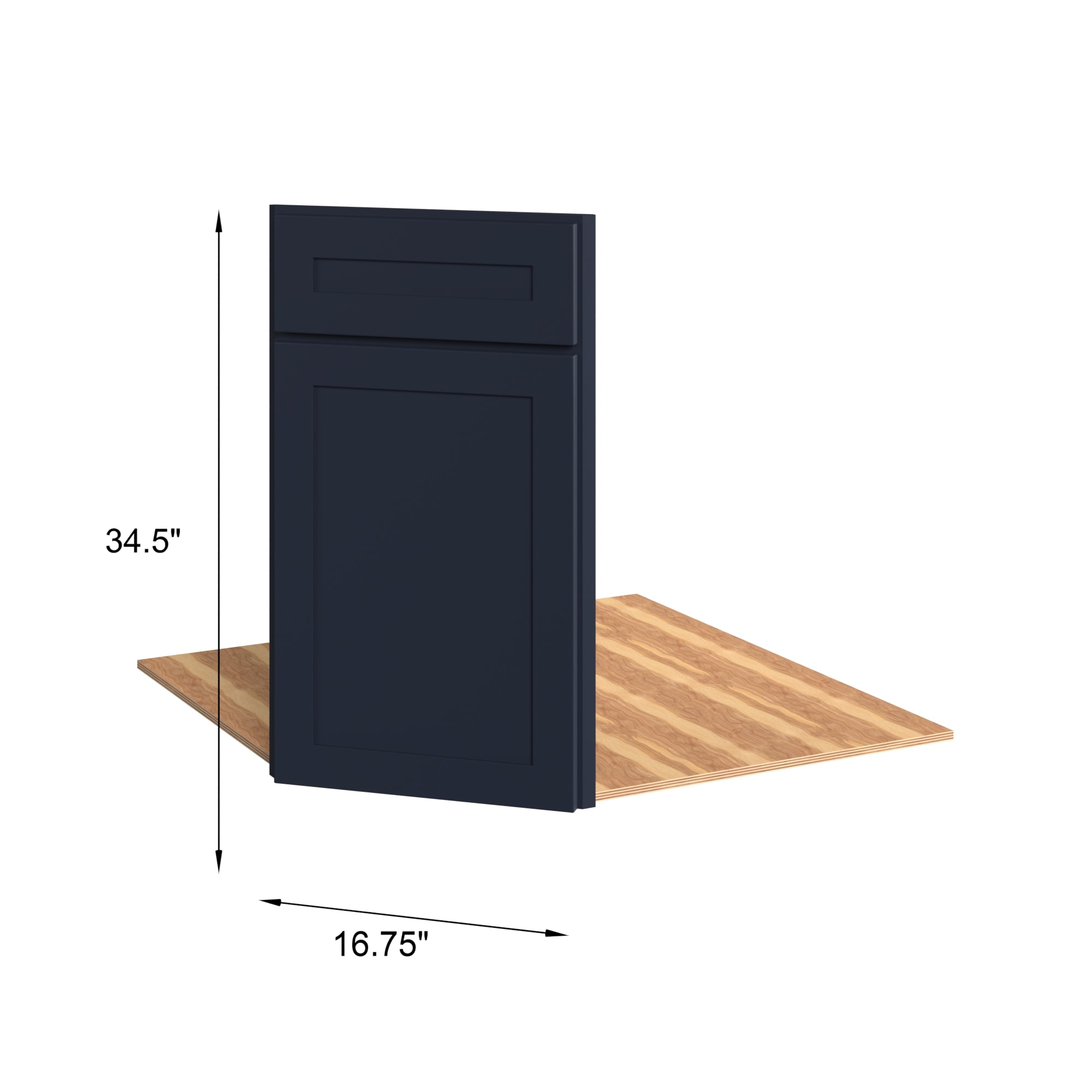 KraftMaid Momentum SFA36RG77 Cabinets-Kitchen - View #3