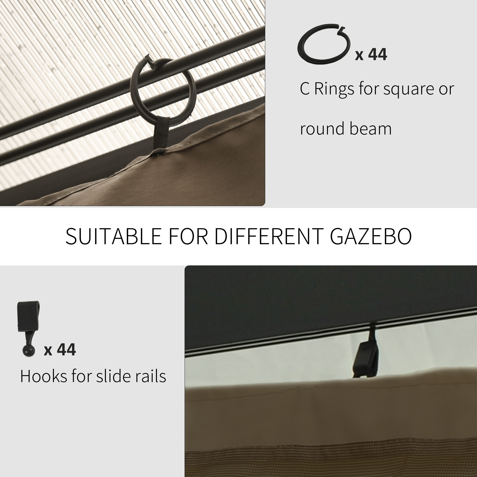 Siavonce XH74265 Gazebo-Parts-Accessories - View #6