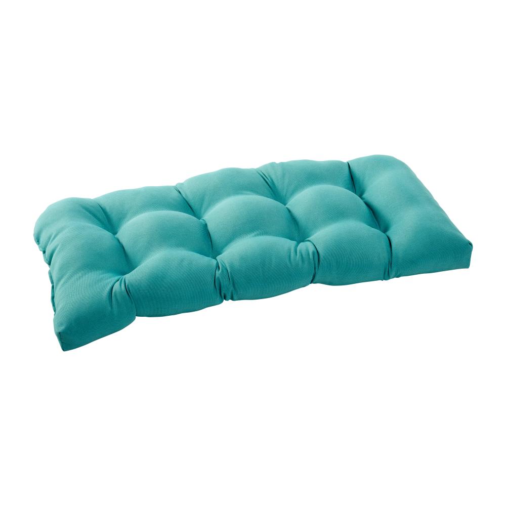 turquoise bench cushions