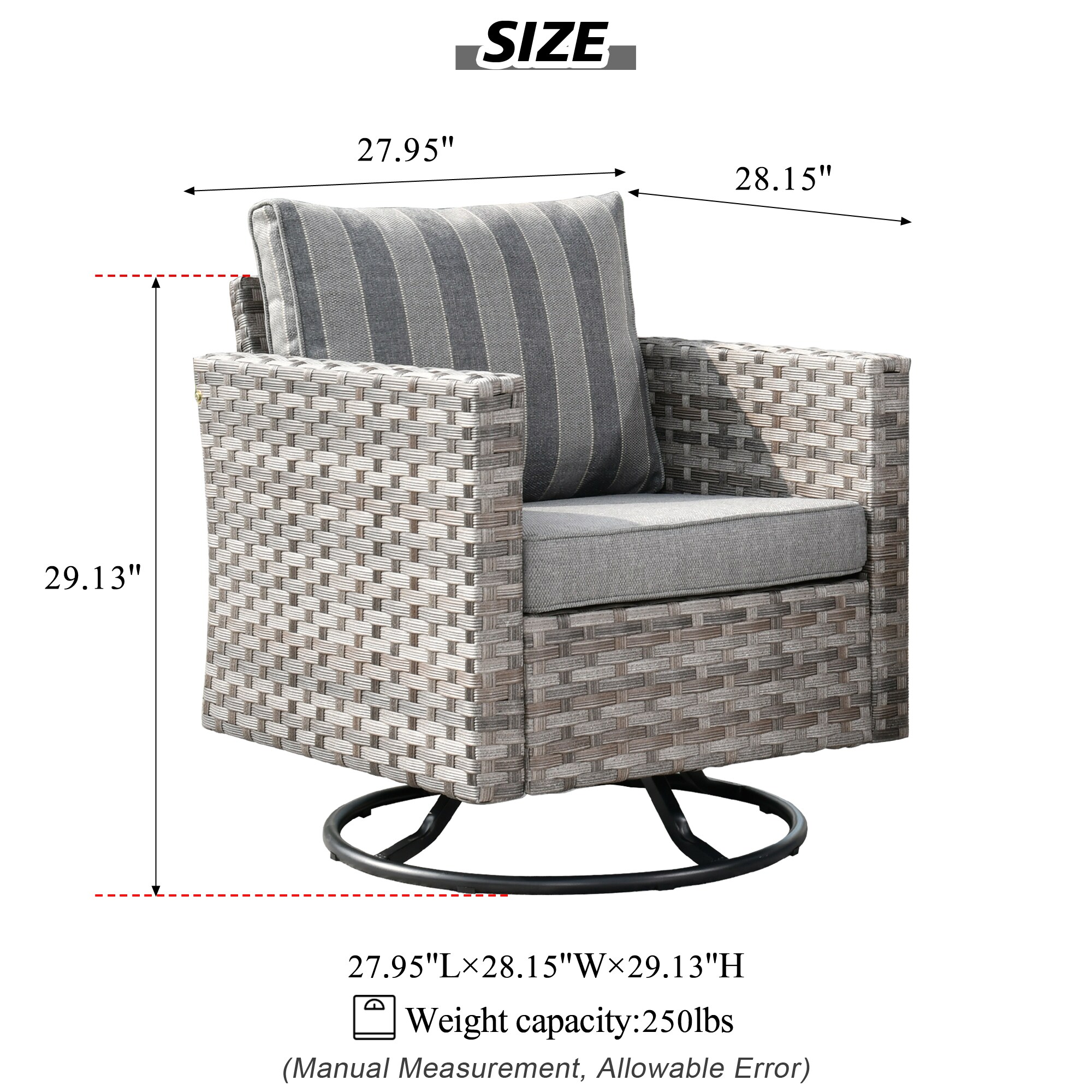 Pouuin SYZBBR2T-CT Patio-Chairs - View #3
