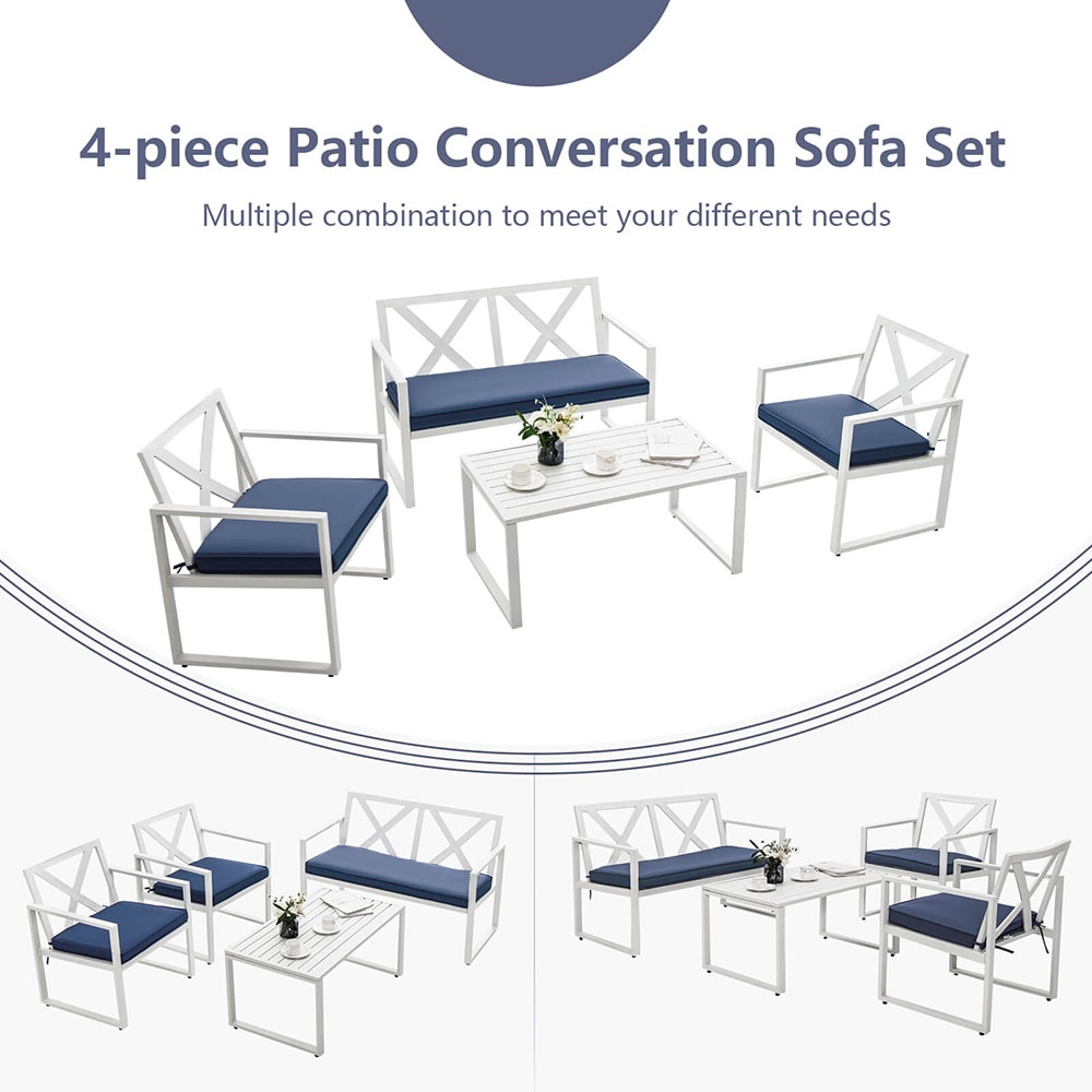 Fun Orange FUNHWCP60 Patio-Conversation-Sets - View #3