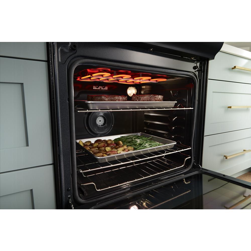 Whirlpool 30 Inch Freestanding Electric Range with 5 Radiant Elements,  3,000 Watts, 6.4 cu. ft. Convection