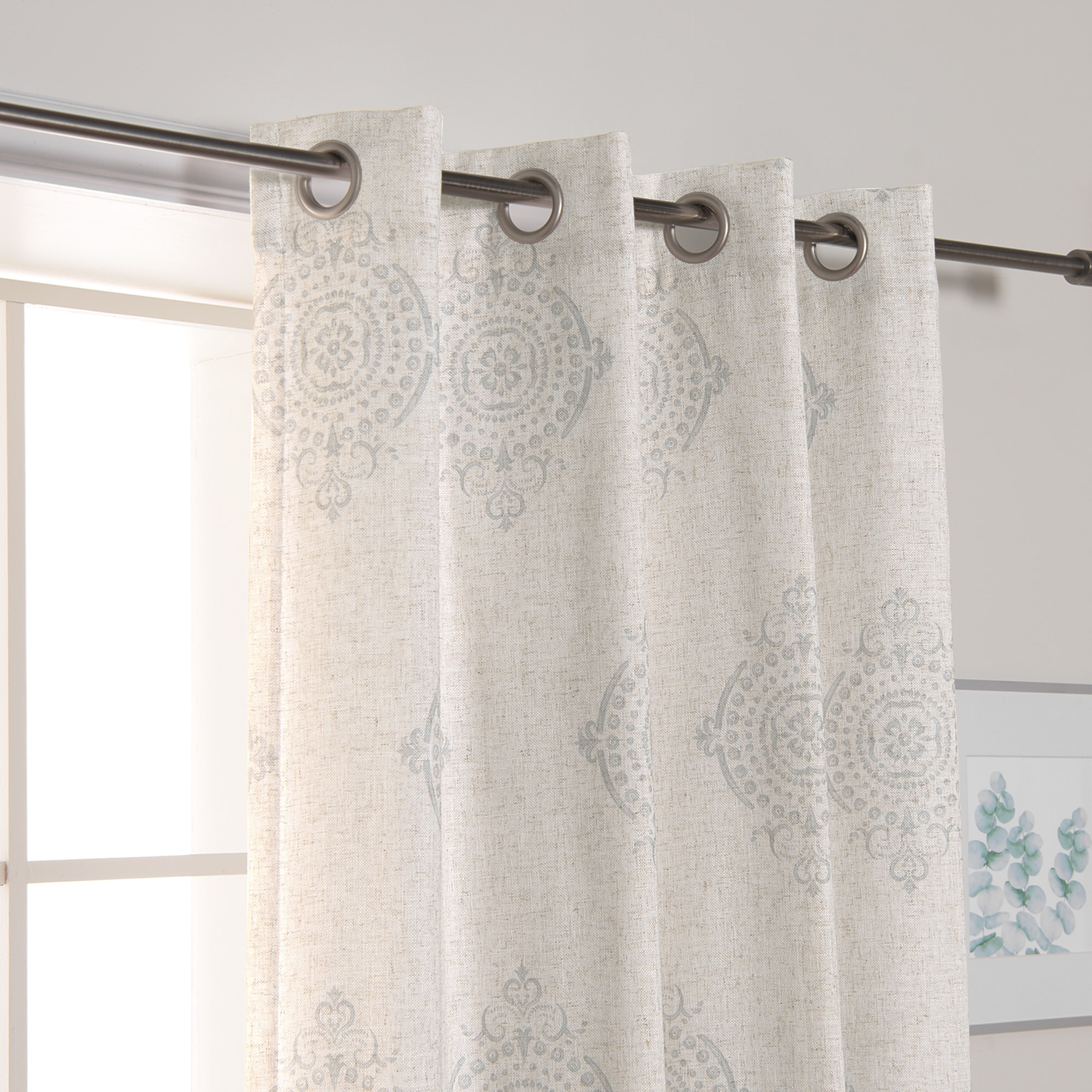 Best Home Fashion JC-16-MED02-84-GREY curtains - View #3