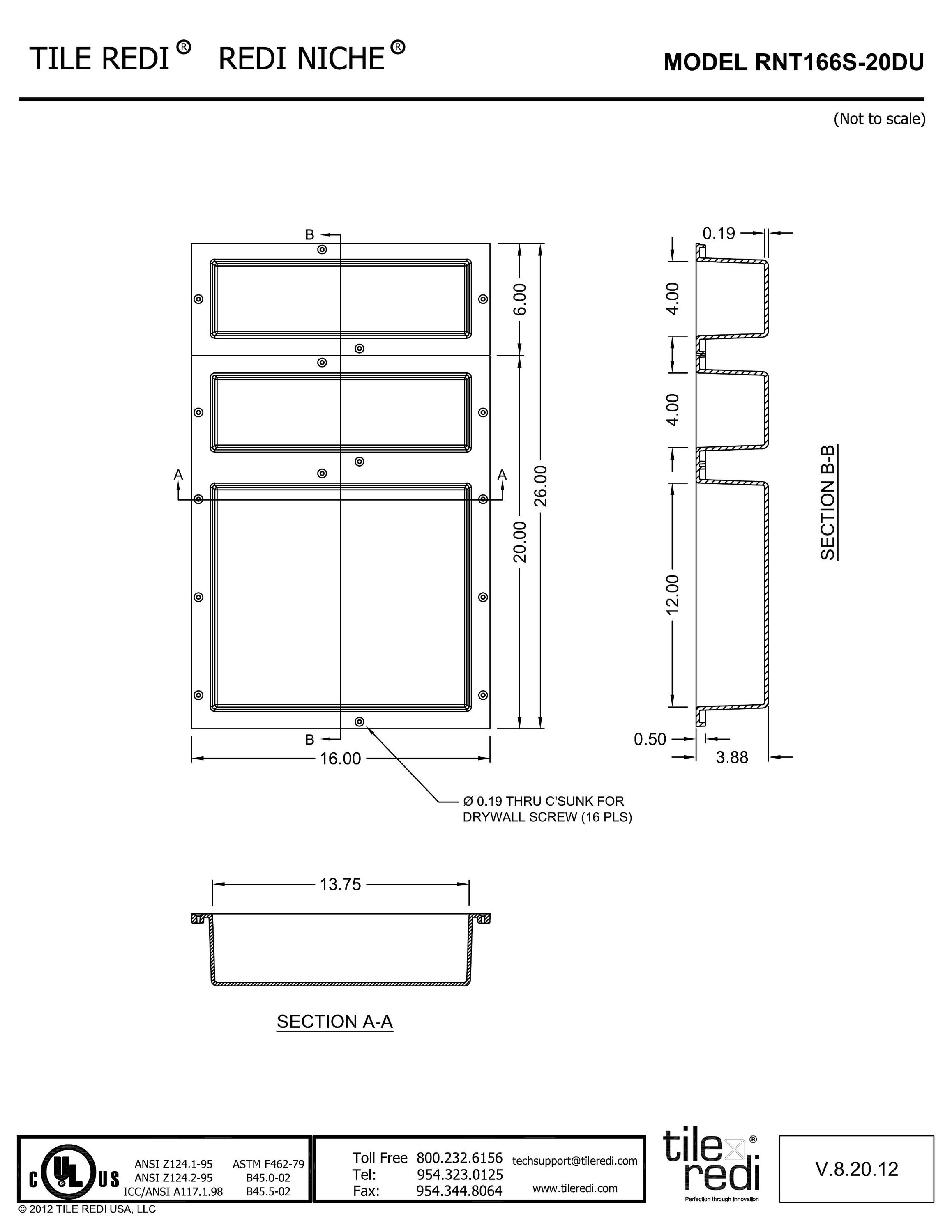 Tile Redi RNT166S-20DU Shower-Accessories - View #5