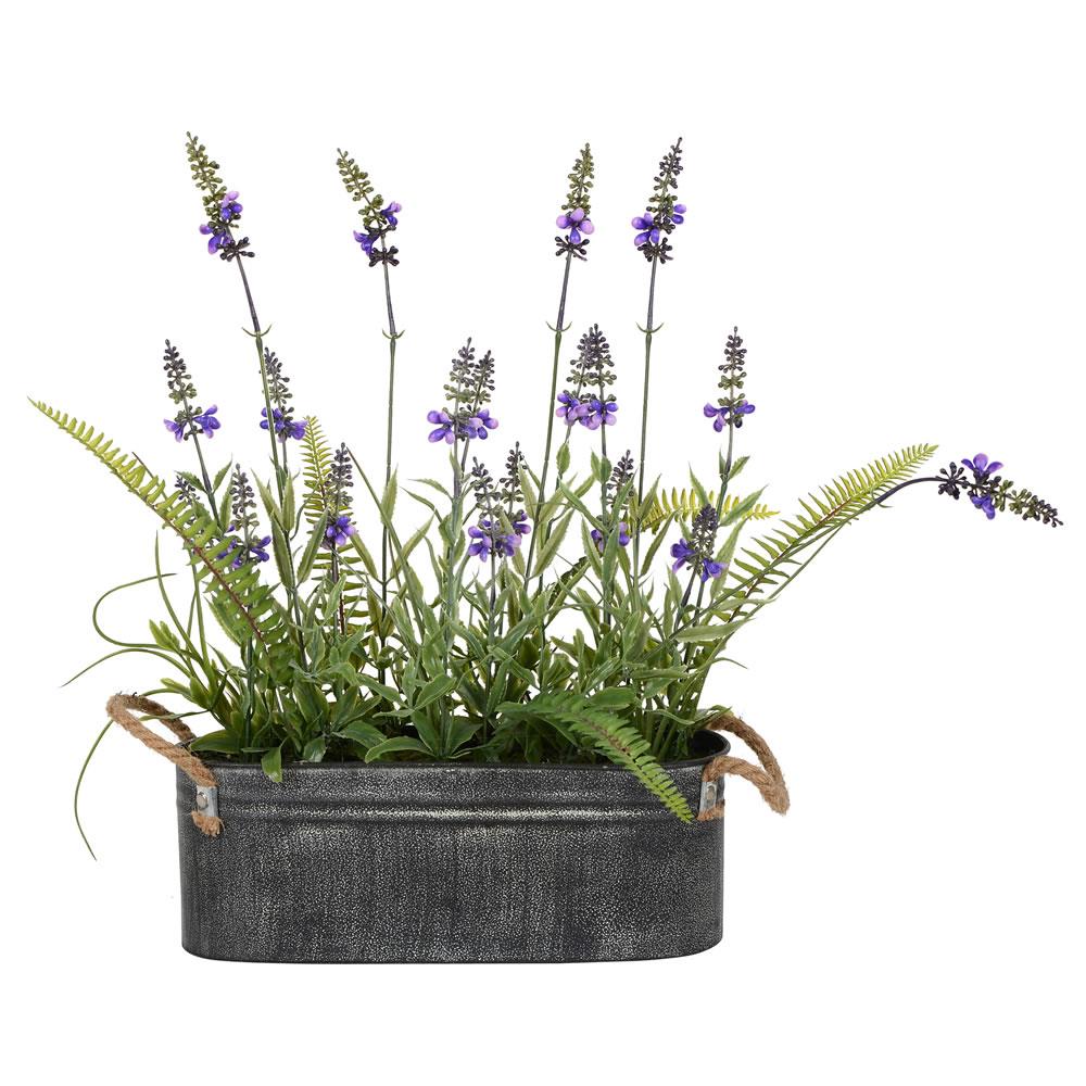 Large fake lavender plant  10 high artificial lavender plant