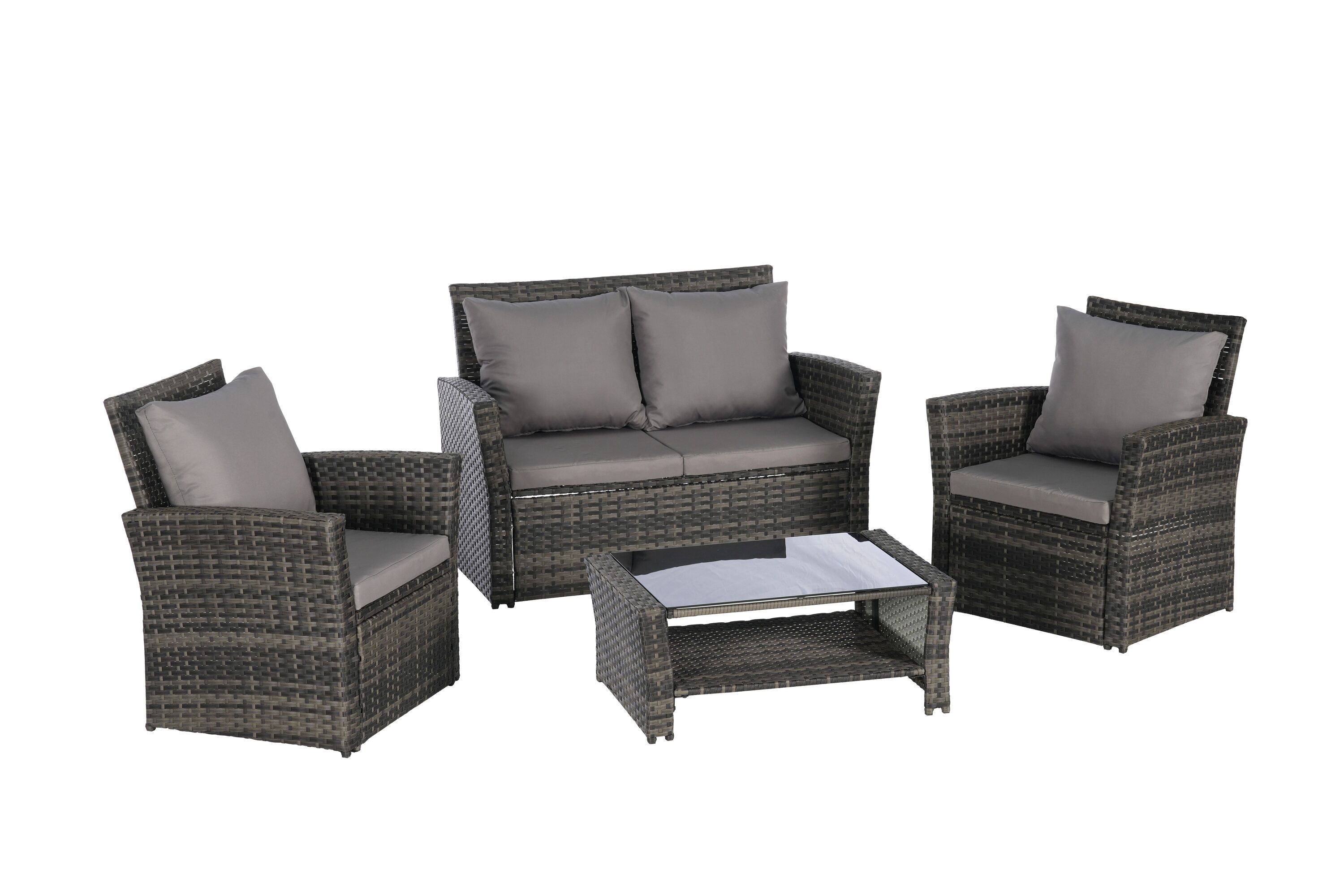 Forclover MONLDS11GY Patio-Conversation-Sets - View #4