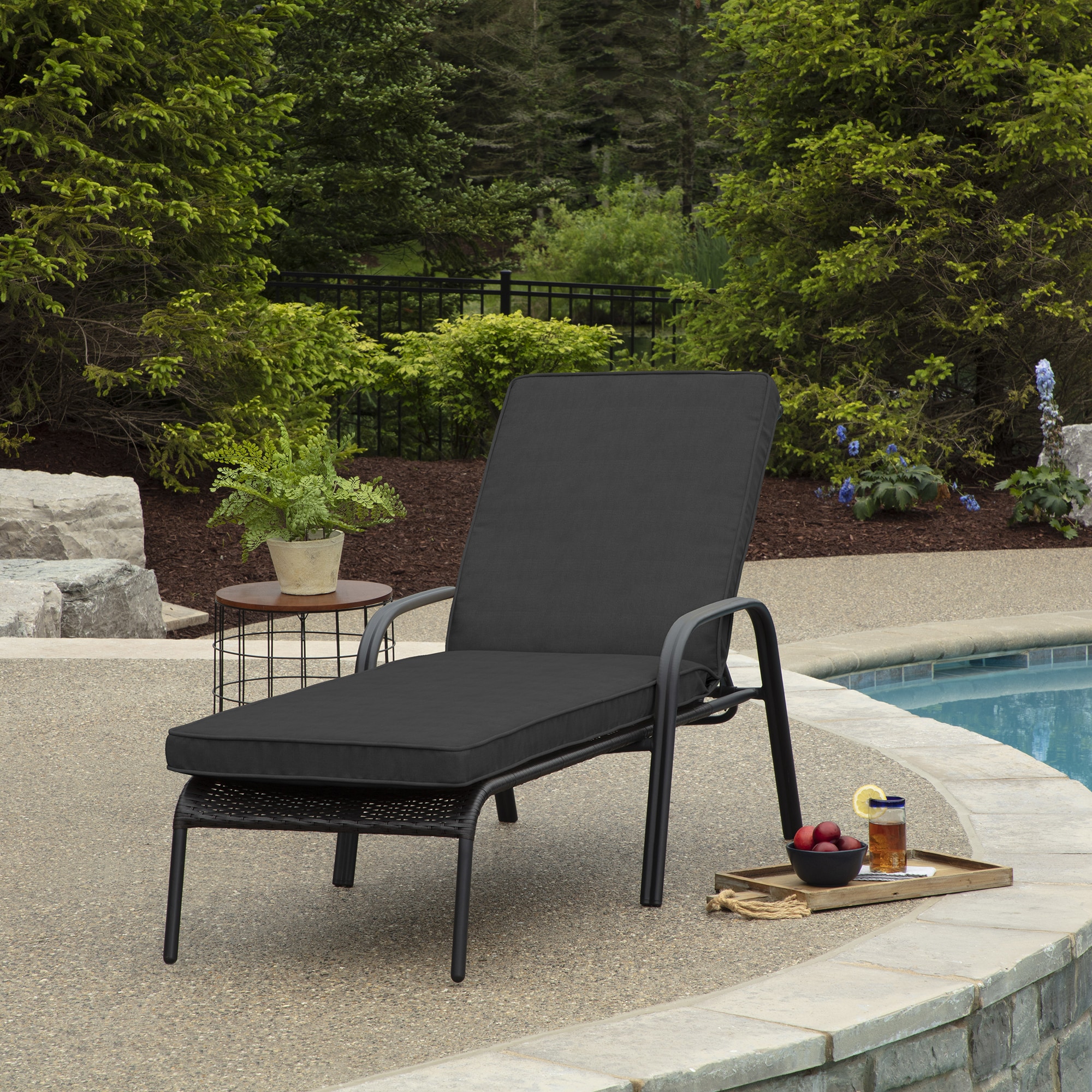allen + roth with STAINMASTER XQ05H01B-D9C1 Patio-Furniture-Cushions - View #5