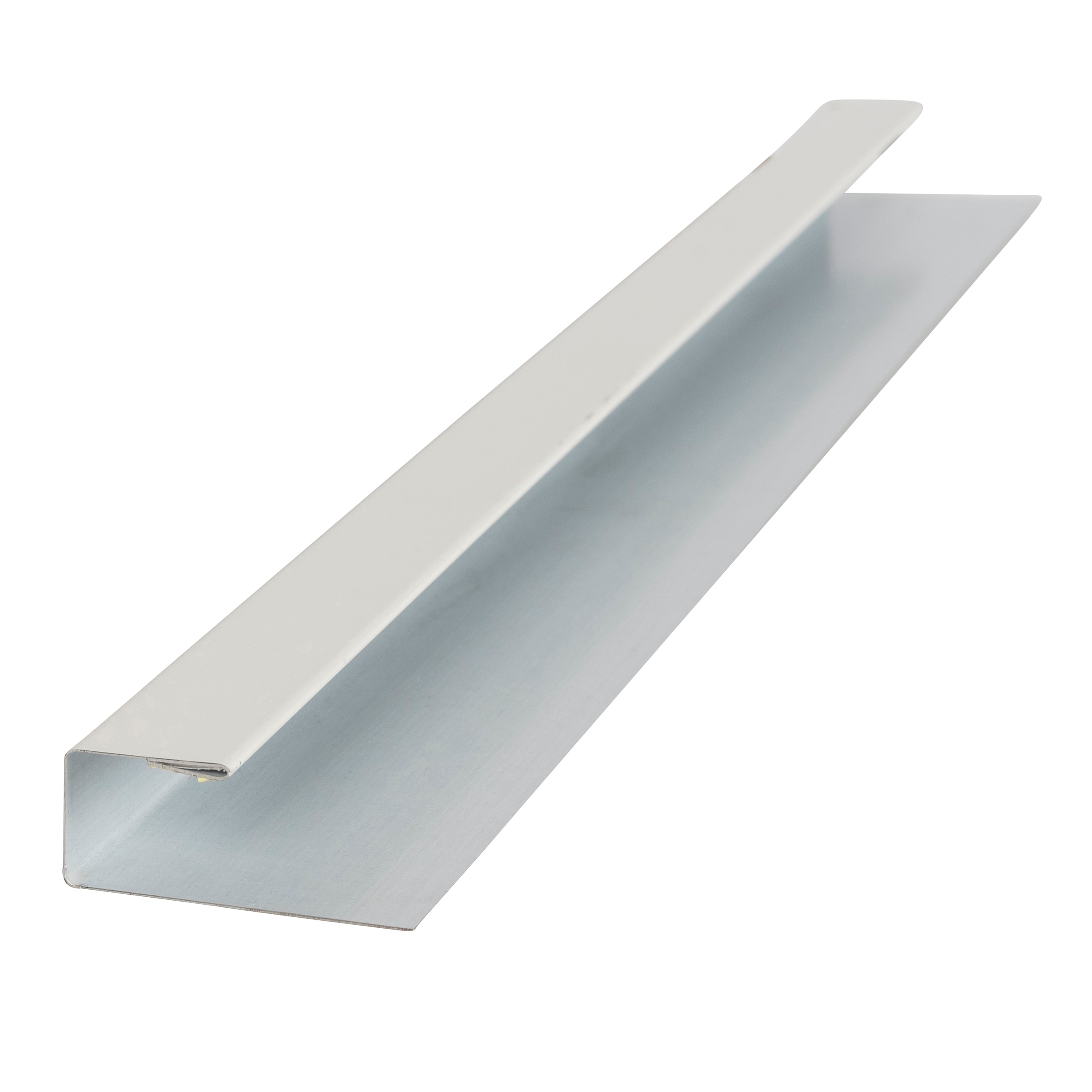 Metal Sales 2-in x 126-in White J-channel Metal Siding Trim in the Metal  Siding Trim & Soffit department at