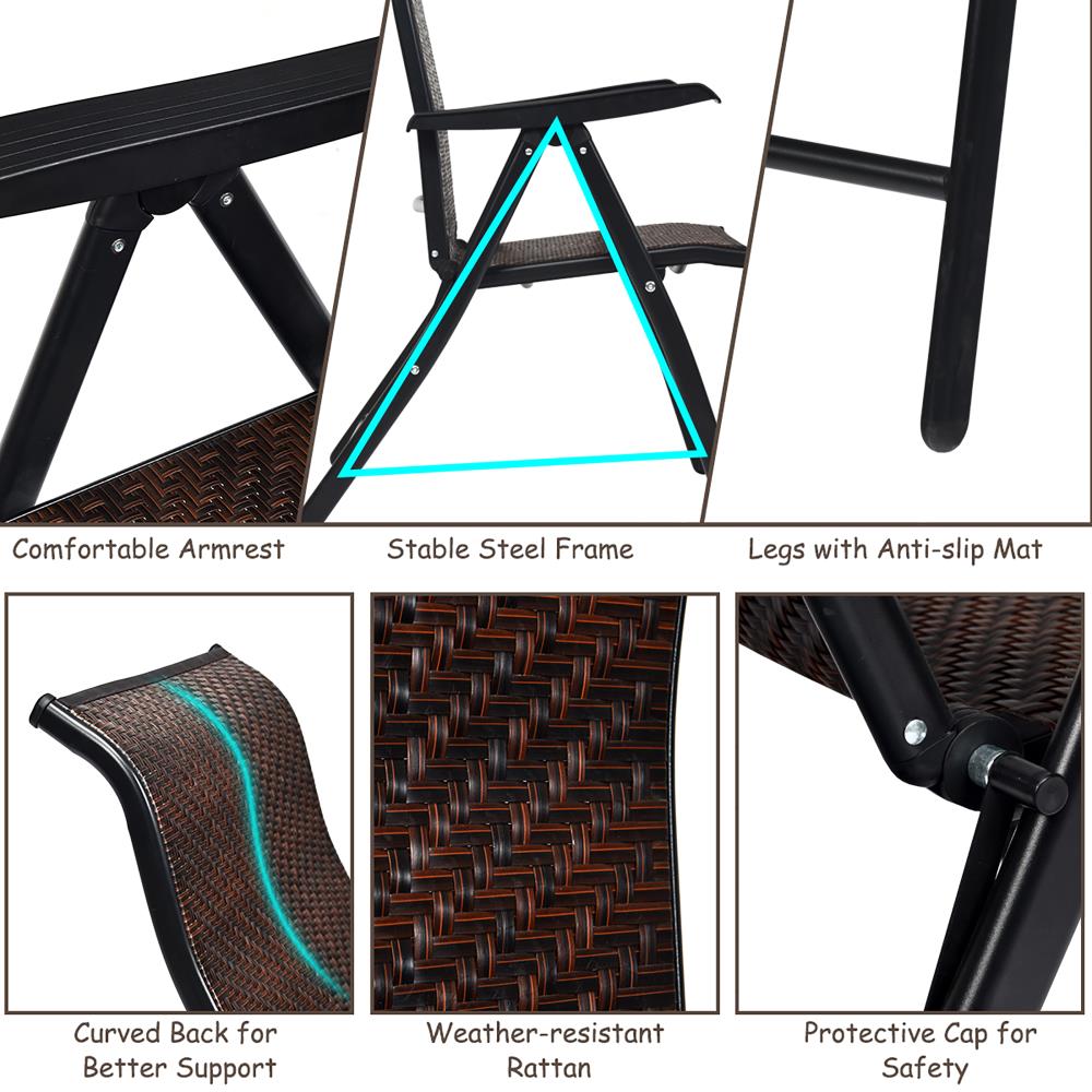 Costway HW64363-2 Folding-Chairs - View #8