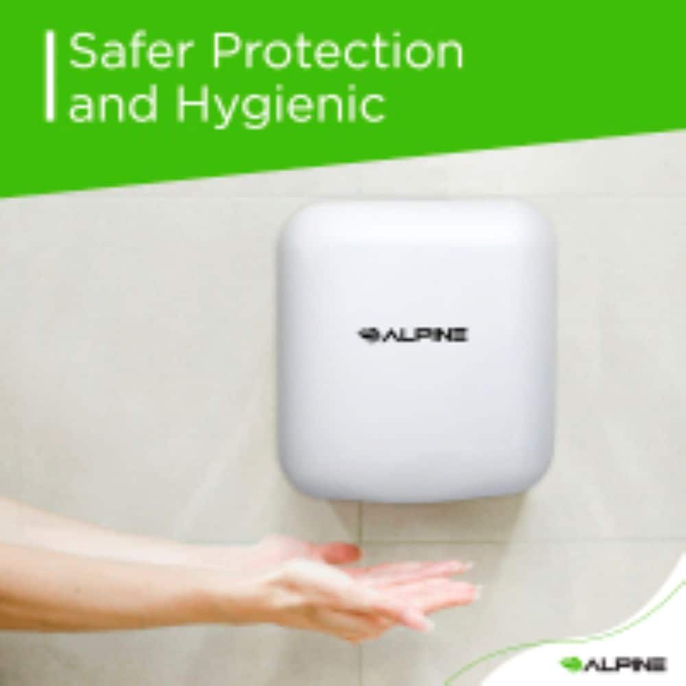 Alpine Industries 40010WHI2PKMK Commercial-Hand-Dryers - View #10