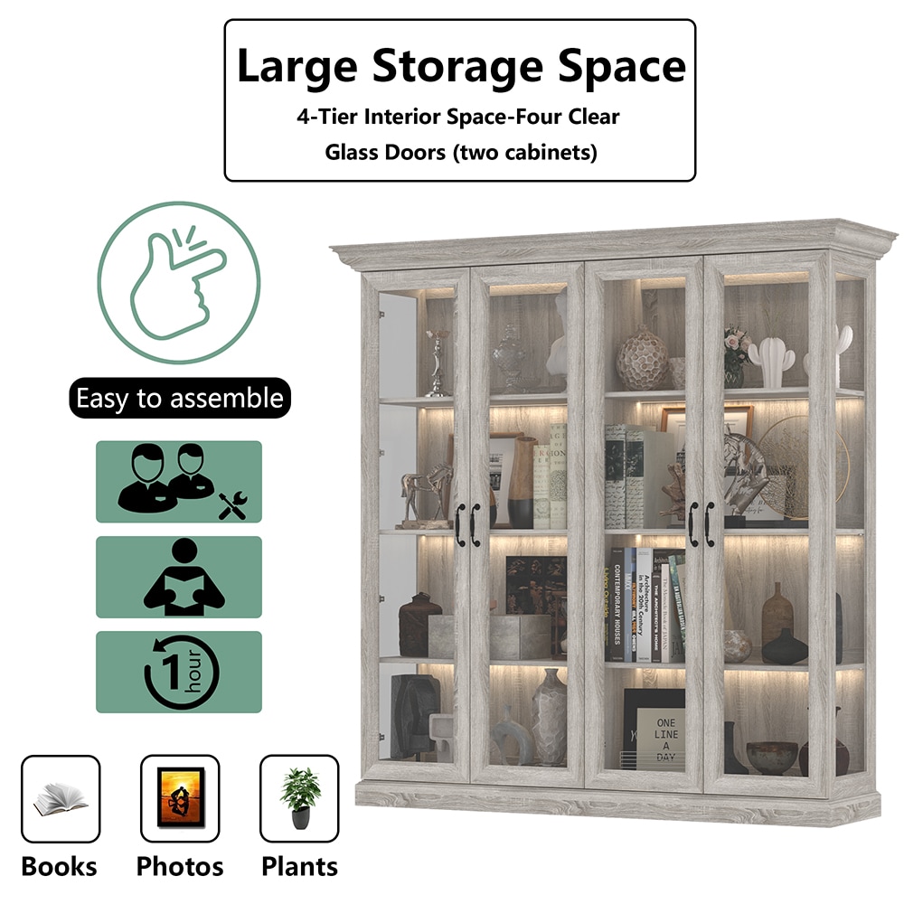 Homsee C-KF210355-01-AB Dining-Kitchen-Storarge - View #10