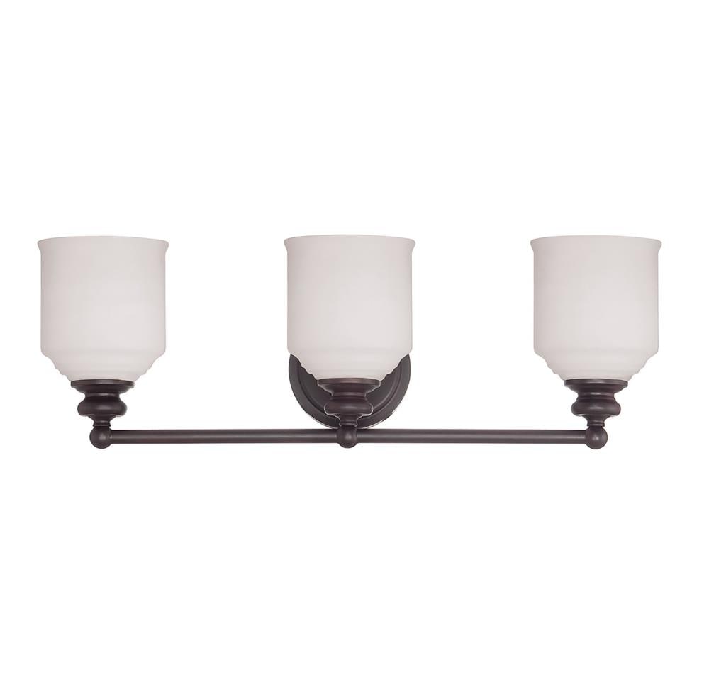  LW-SH511587 24-in 3-Light English Bronze Transitional Vanity Light Bar