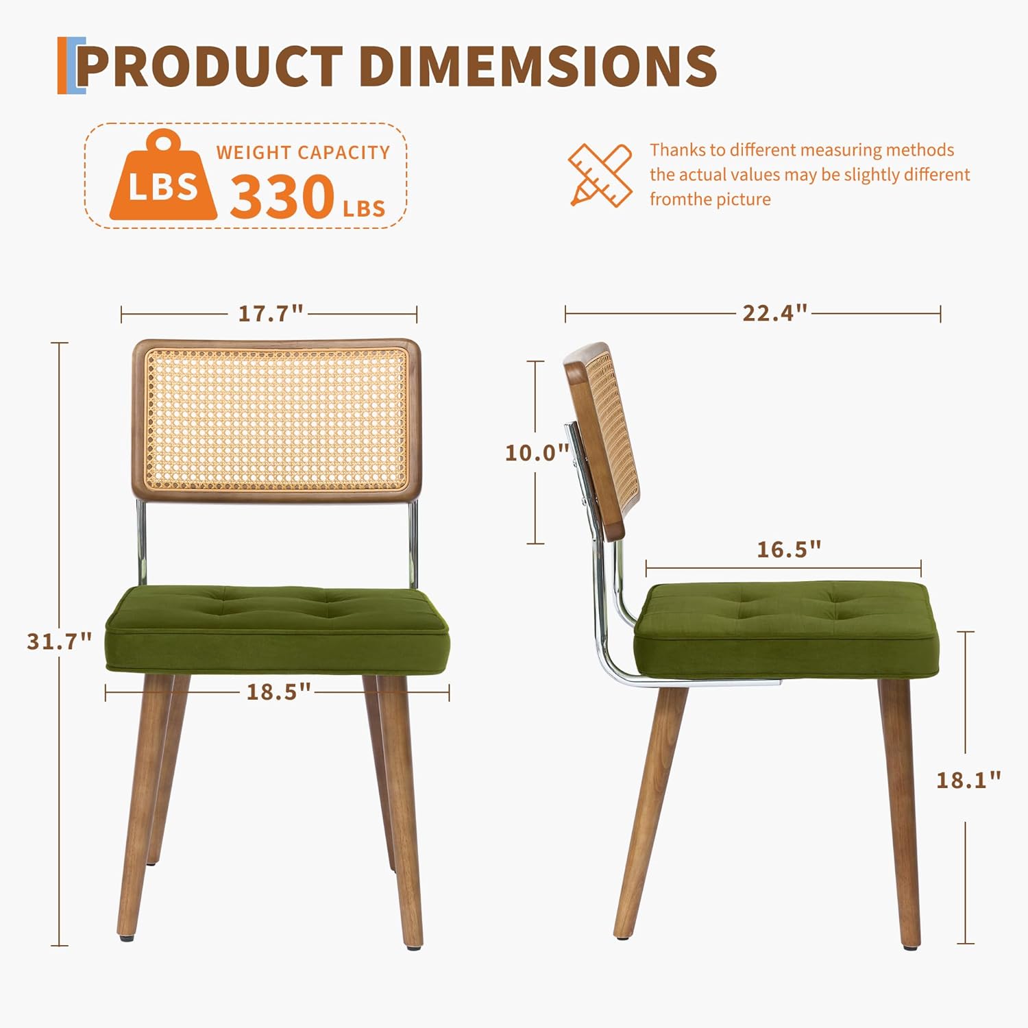Qeetex PHK-34594FUW-HNN Dining-Chairs - View #3