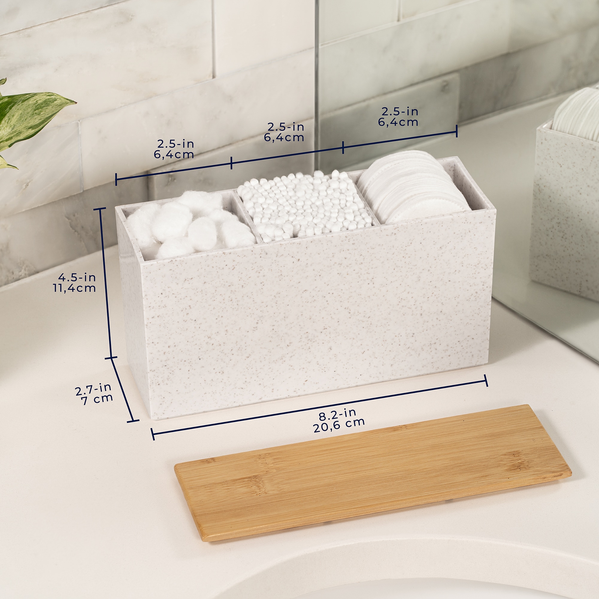 AMG Bath Collections AC063DSWHT Bathroom-Accessories - View #4