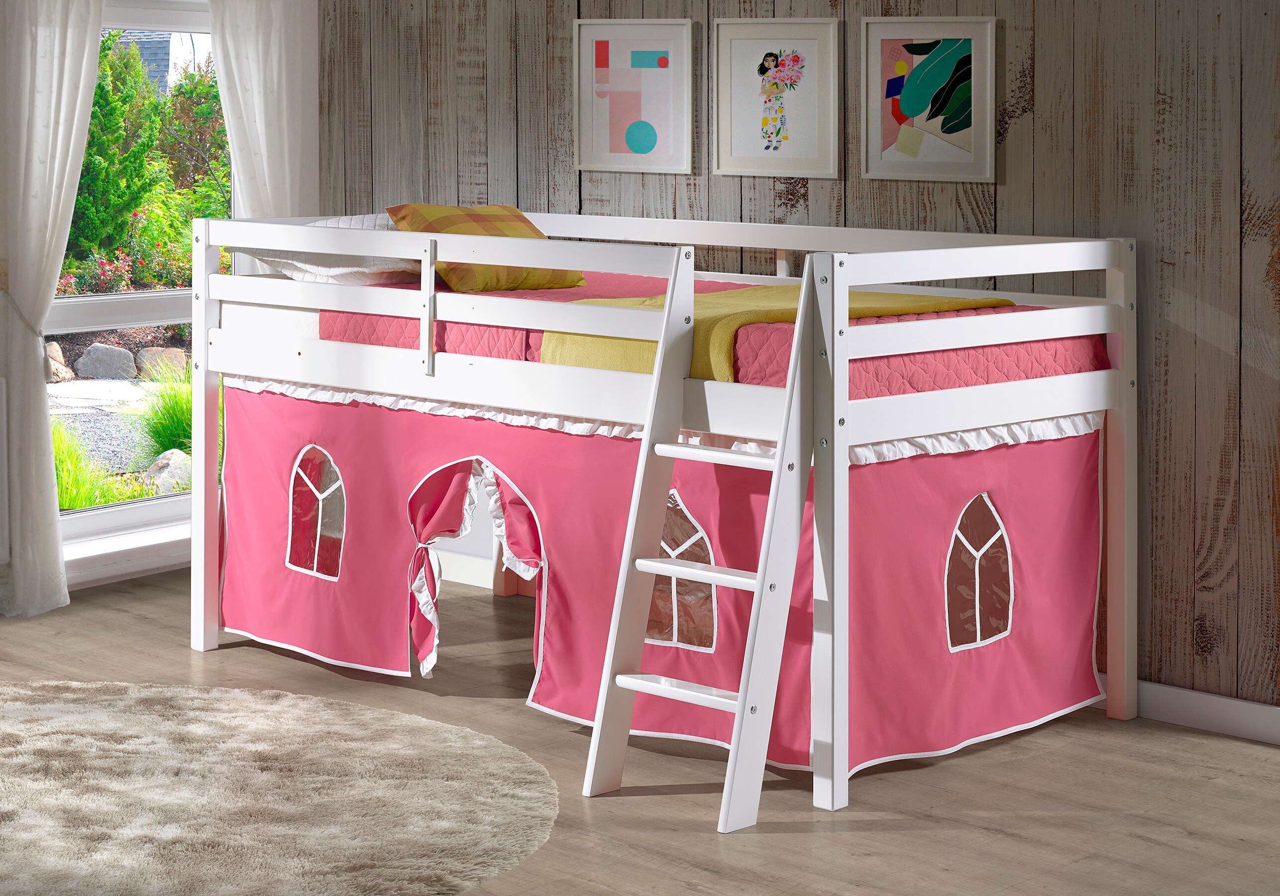Alaterre Furniture AJRX10WHATPWH Bunk-Beds - View #2