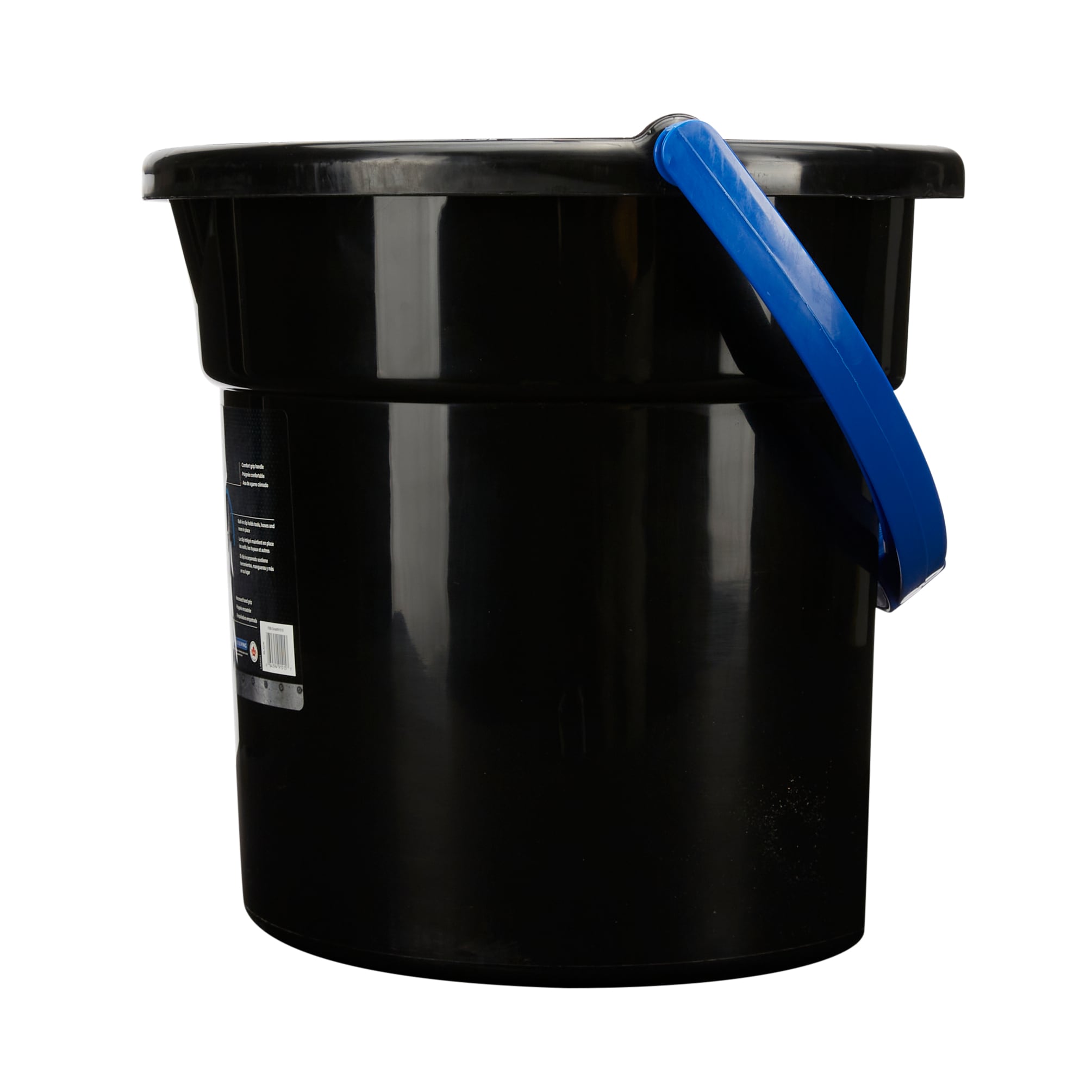  BUTIFULSIC Plastic Paint Bucket mop Buckets Paint Container  Paint Storage Bucket Puke Bucket Utility Bucket Metal Container with lid  Paint Plastic bin Small Black Bucket Multifunction : Tools & Home  Improvement