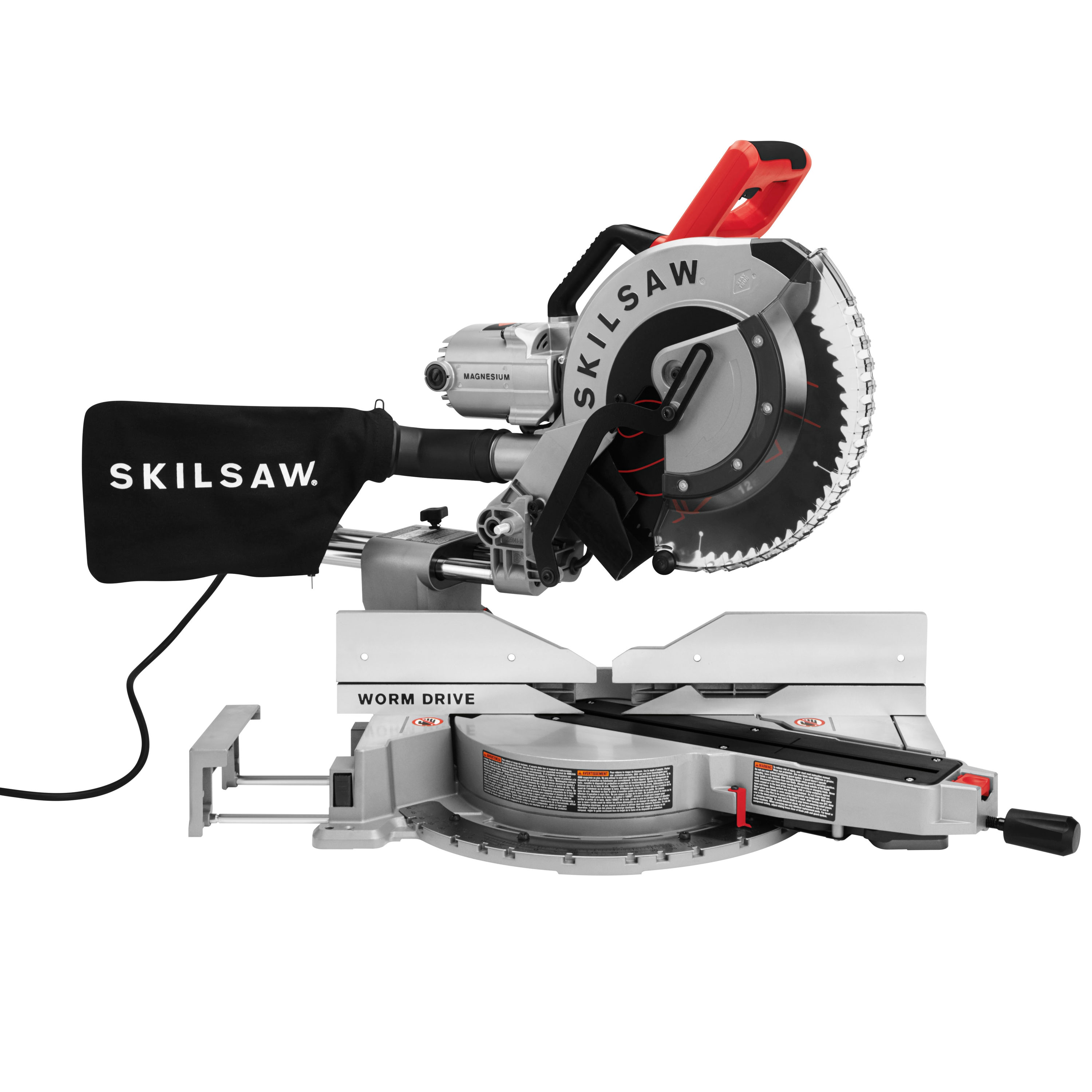 SKIL 12-in 15-Amp Worm Drive Dual Bevel Sliding Compound Corded Miter Saw