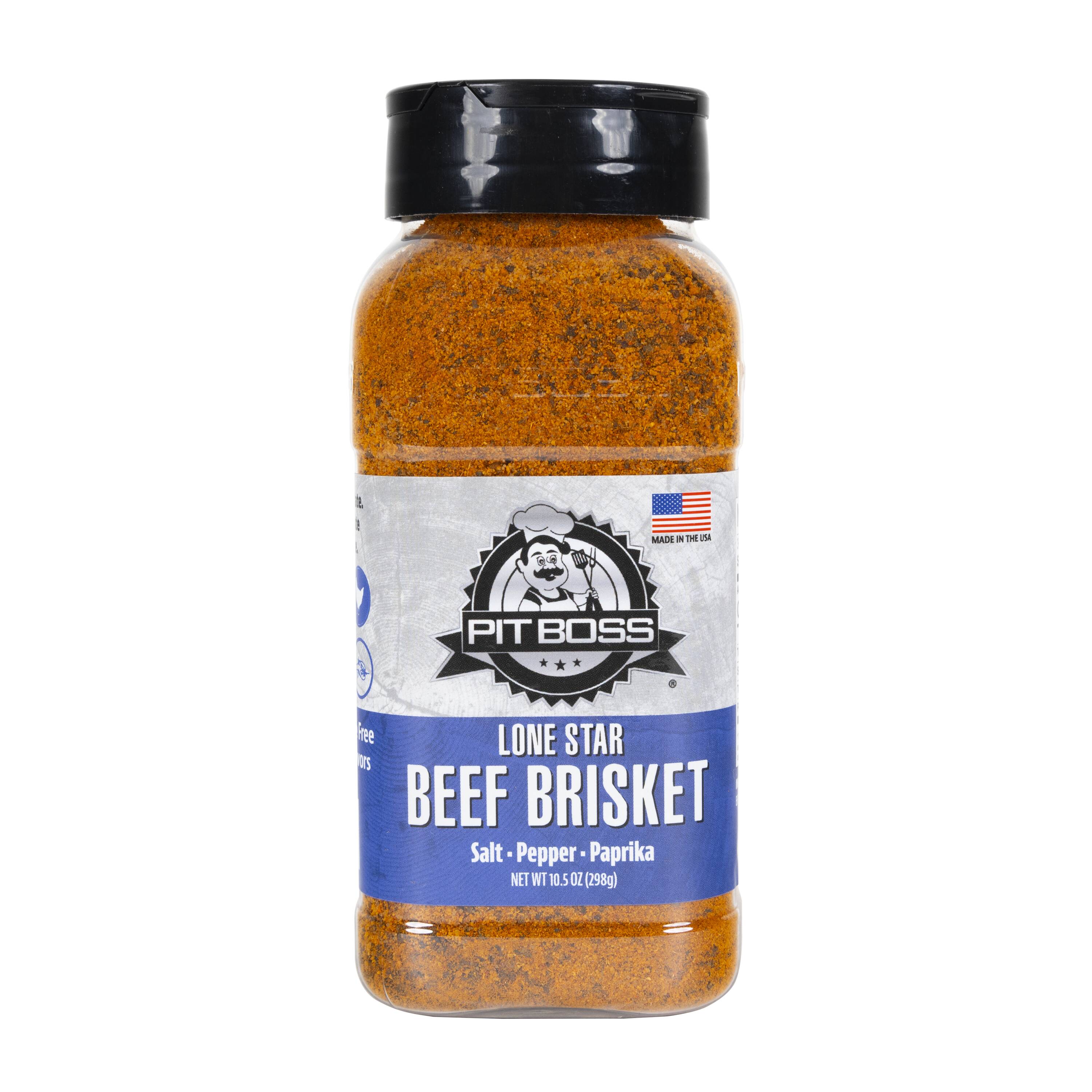 Pit Boss 40322 10.5-oz Lone Star Beef and Brisket Rub/Seasoning