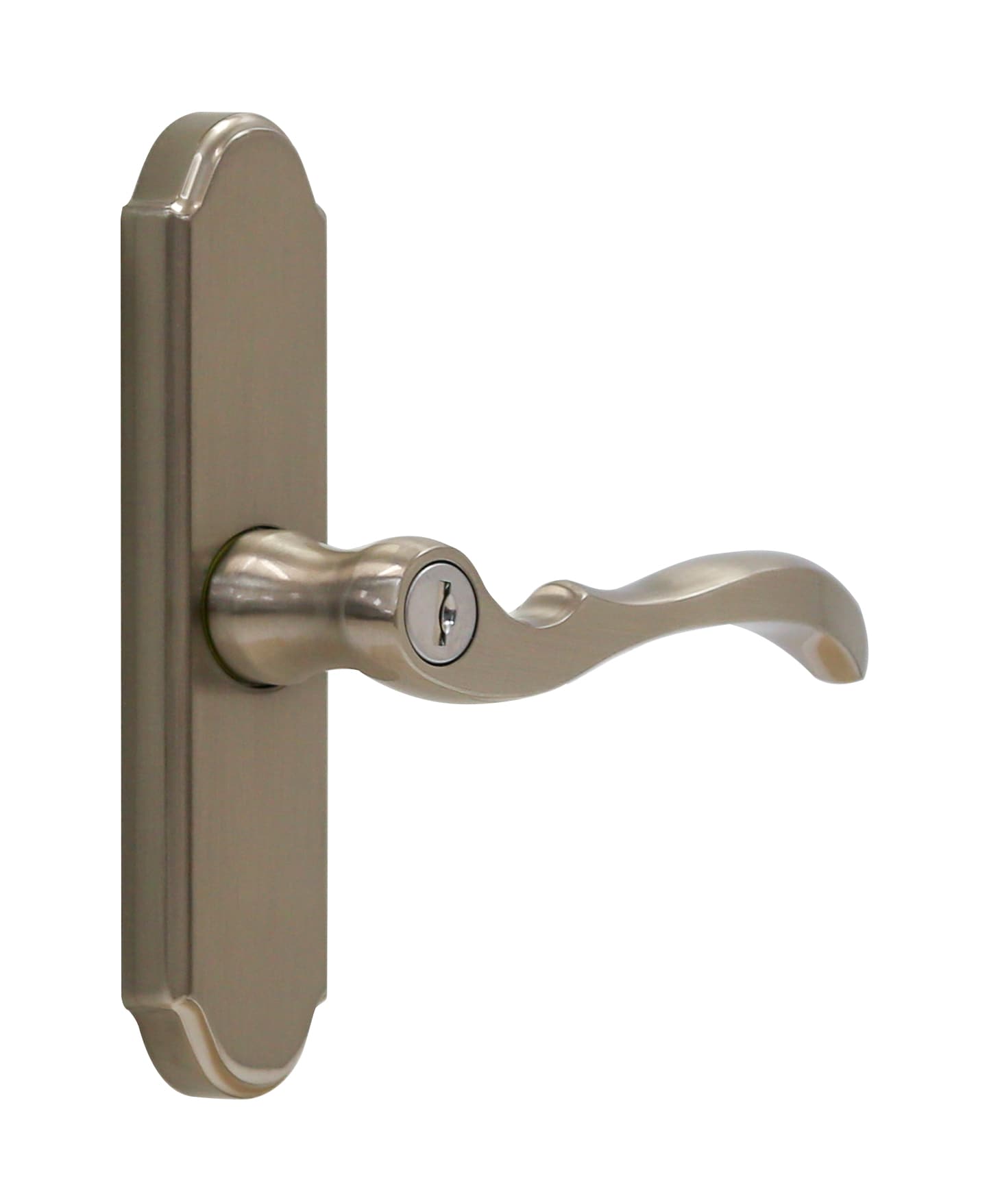 LARSON Silver Lockable Storm Door Replacement Handleset in the Screen Door   Storm Door Handles department at