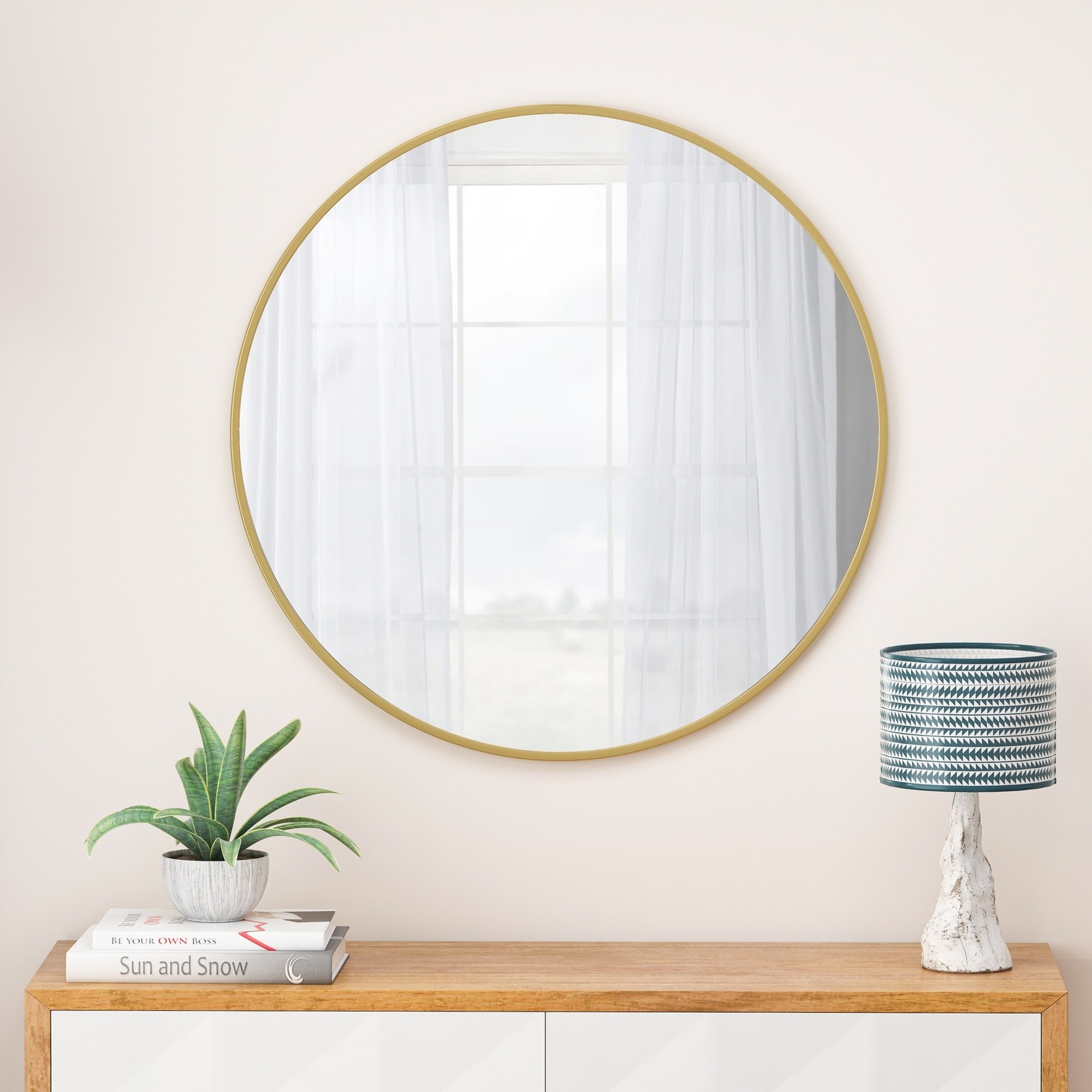 IAK ZYM100630 Framed-Bath-Mirrors - View #2