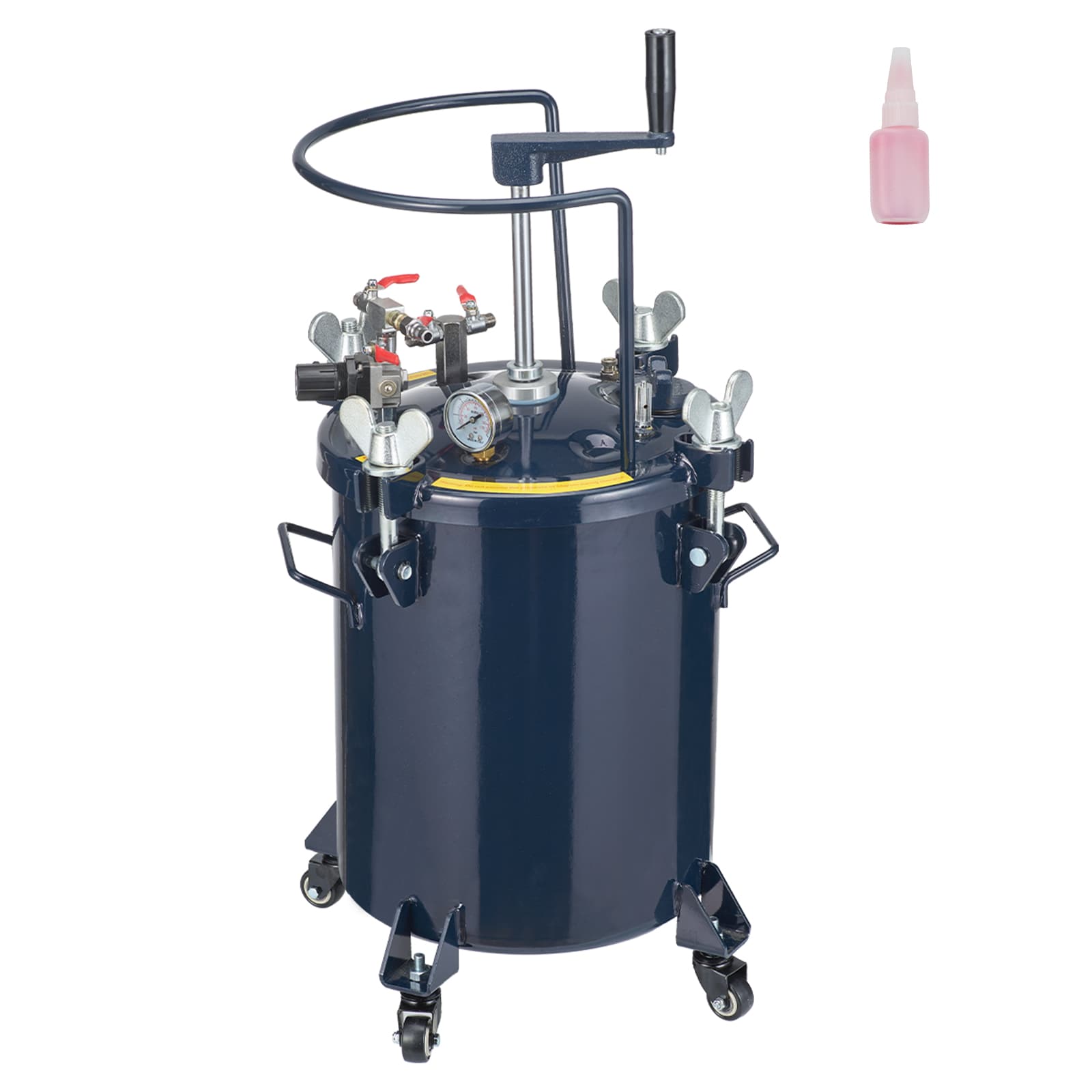 VEVOR PQTBDMX30LA44SBH6V0 Paint sprayer tank Spray Paint Pressure Pot Tank 1/4-in 8-gallon