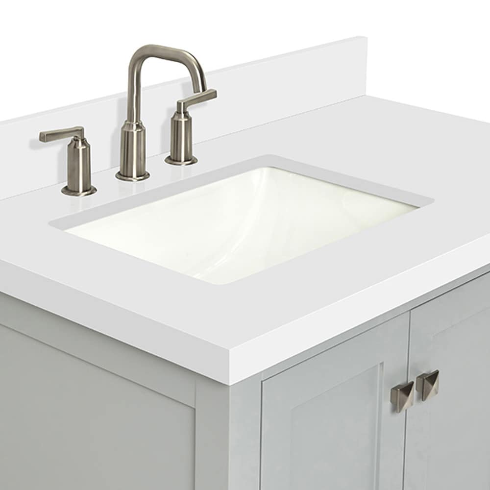 ARIEL A037SLWQRVOGRY Bath-Vanity-Combo - View #9