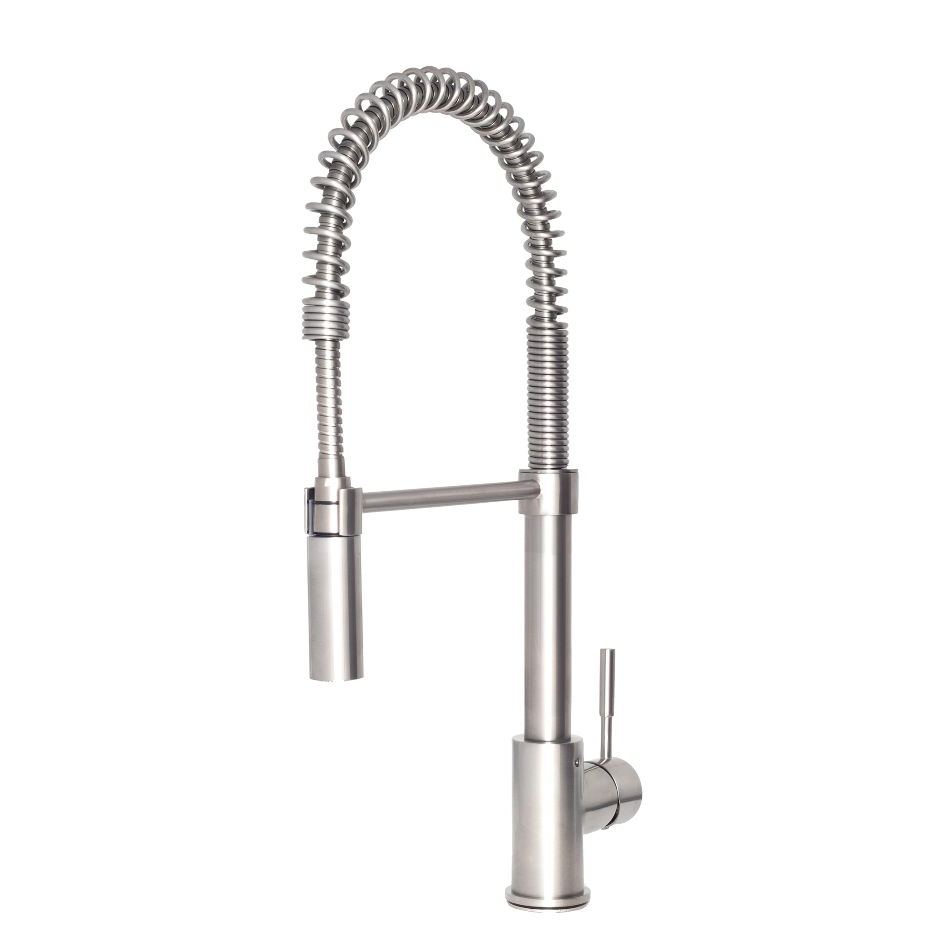 ZLINE KITCHEN & BATH SRA-KF-BN Sierra kitchen faucet Brushed Nickel Single Handle Deck-mount Kitchen Faucet
