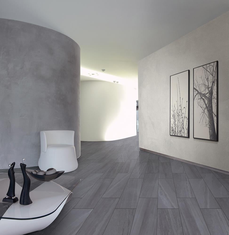 Emser ACCESS 8-Pack Voyage 12-in x 24-in Glazed Porcelain Stone Look Tile
