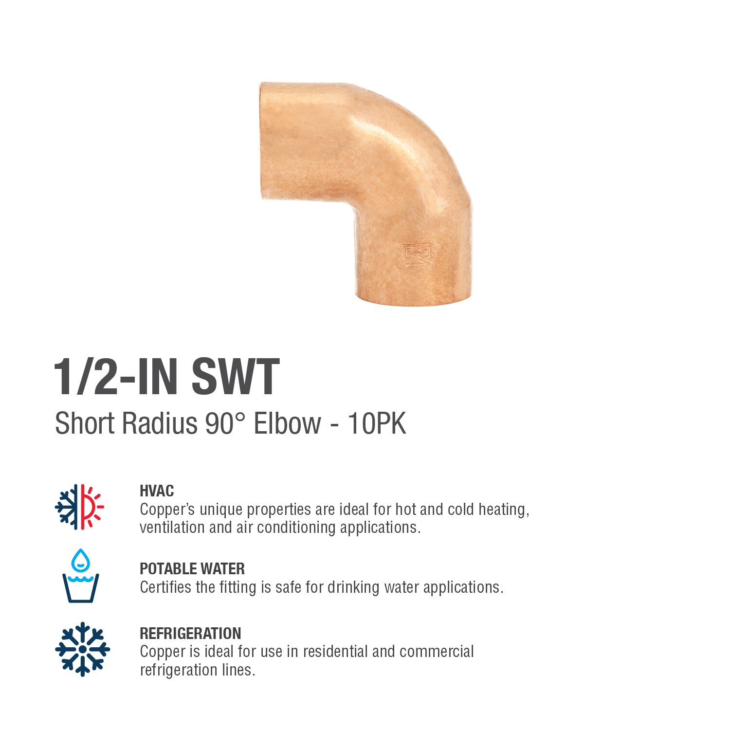 Streamline W 01622P10L Copper-Fittings - View #4
