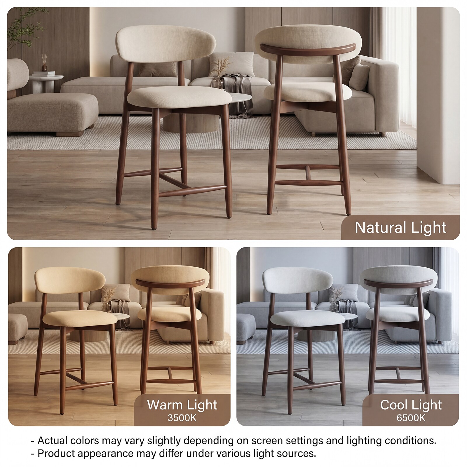 ViviHav LS-B6269-2P-BE-FB stools - View #7